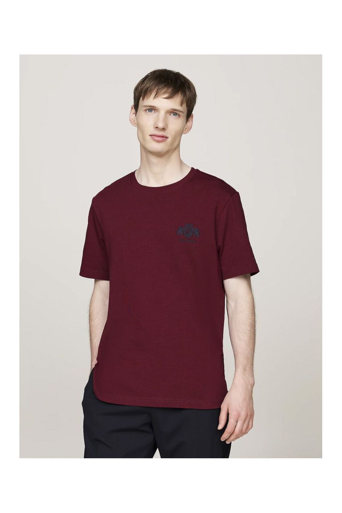 Tommy Hilfiger SMALL CREST EMBRO TEE