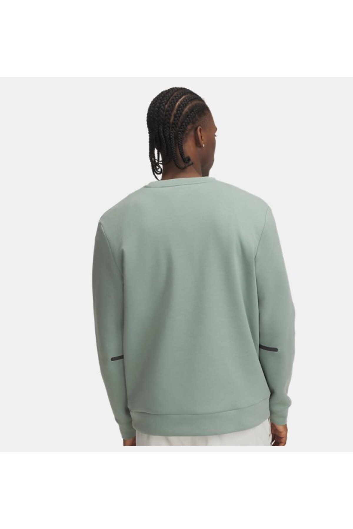 سویشرت ورزشی سبز مردانه دوچرخه پشم گوسفند غیر قابل توقف YAKA EU 348 Under Armour