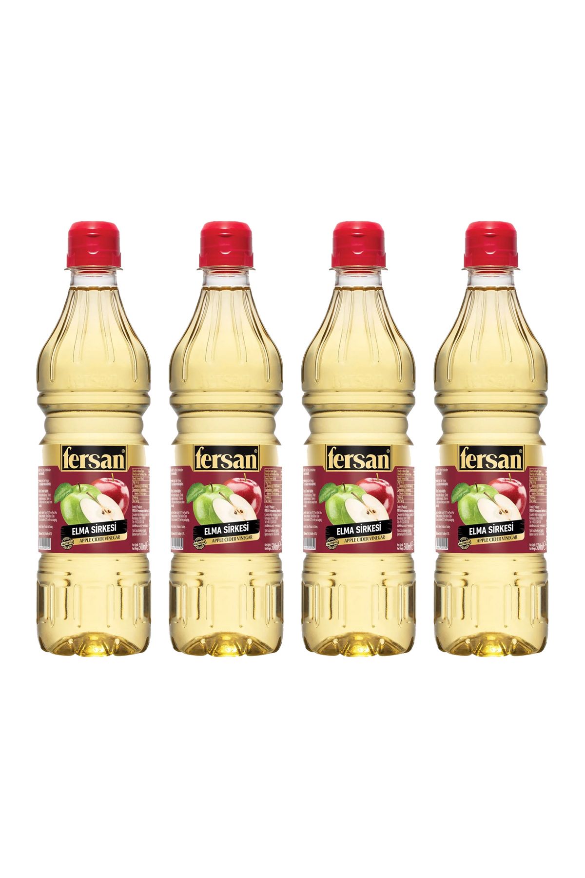 Fersan Elma Sirkesi 500 ml Pet x 4 Adet