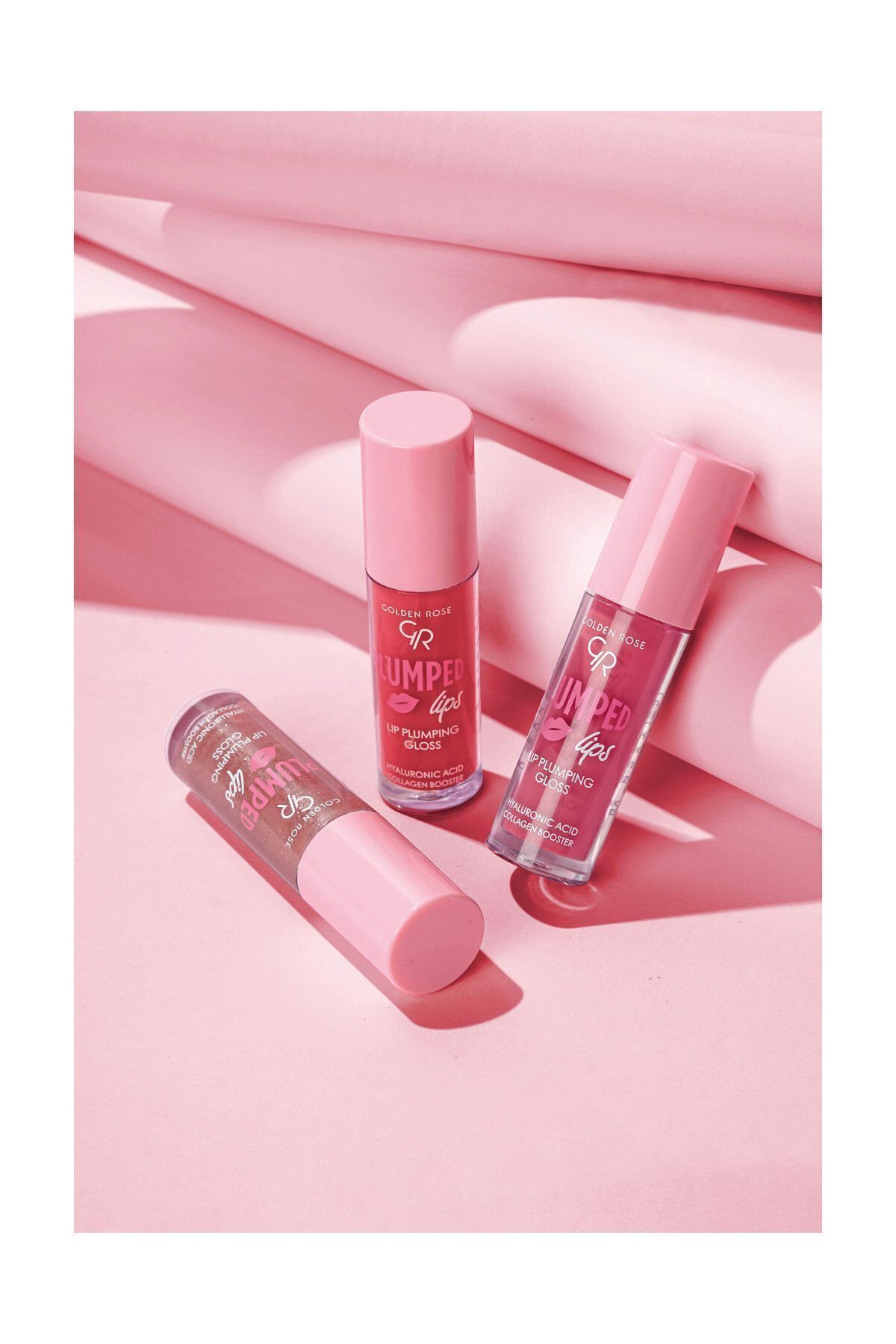 Golden Rose-Plumped Lips Plumping Lipgloss 208 Plumping & Moisturizing Lip Gloss 4.7 ml 4