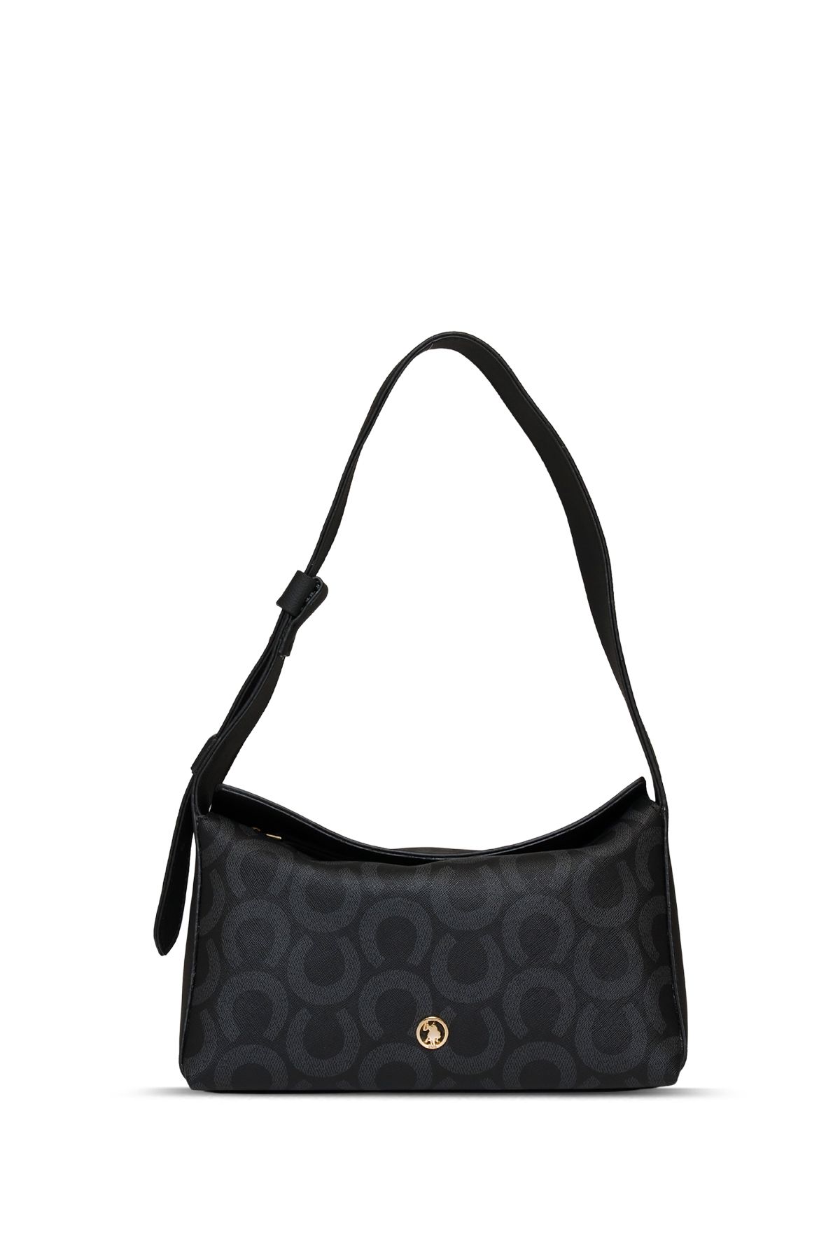 کیف شانه زنانه مشکی Us25157 U.S. Polo Assn.