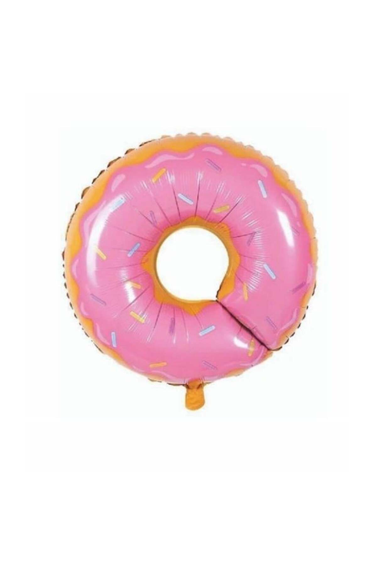 Adana Pasta Malzemeleri PEMBE DONUT FOLYO BALON 0037