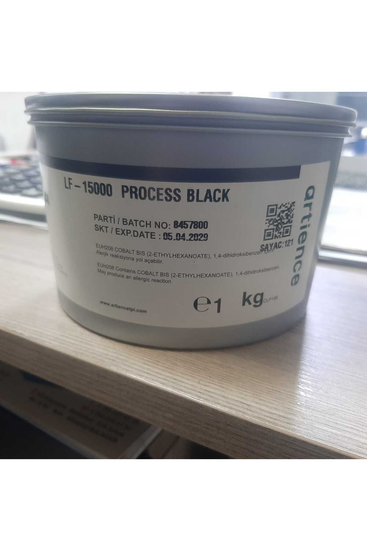 TOYO INK Toyoınk Matbaa Mürekkebi LF-1500 Siyah 1 Kg