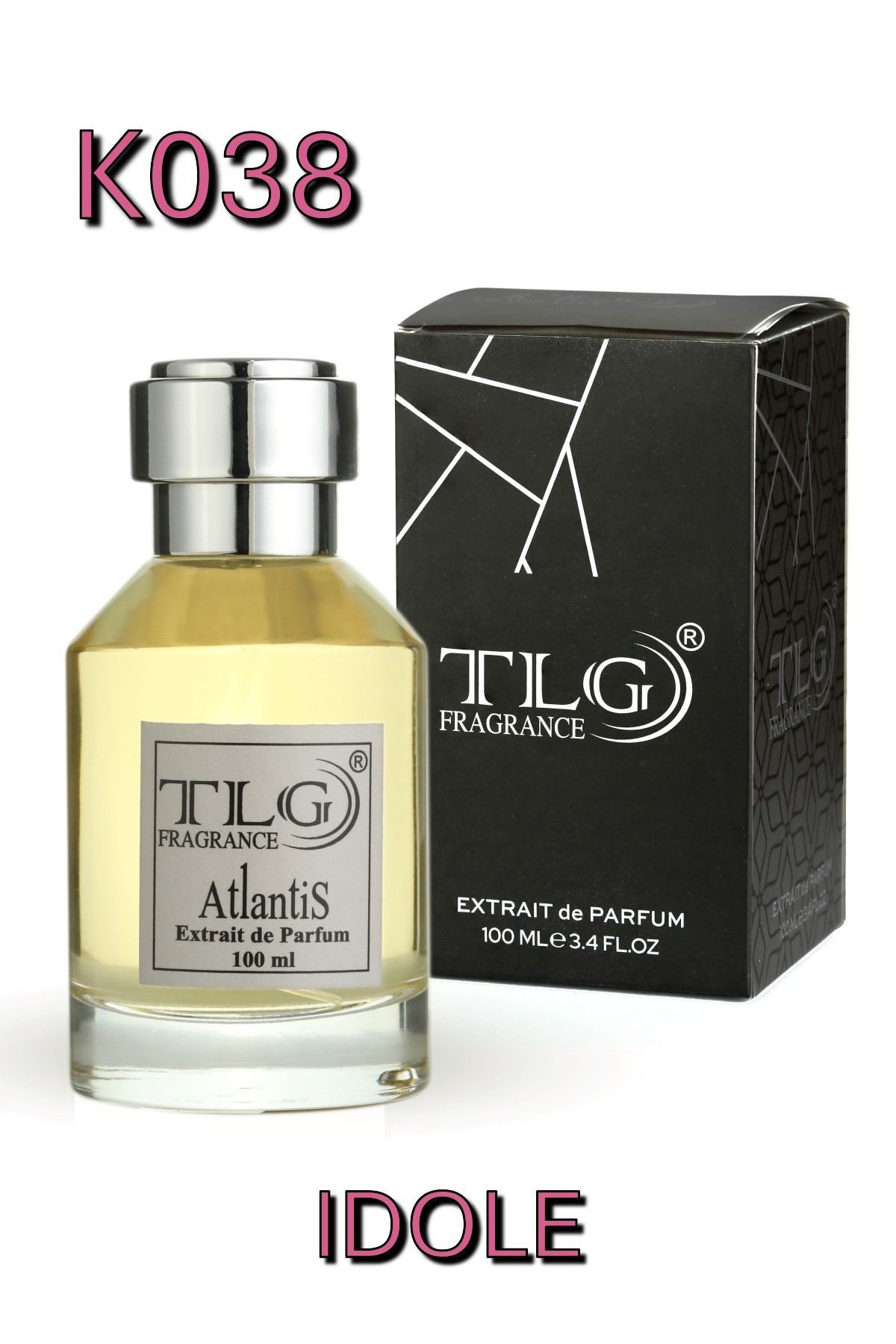 TLG K038 TLG Idole Extrait kadın Parfümü, 100 ml