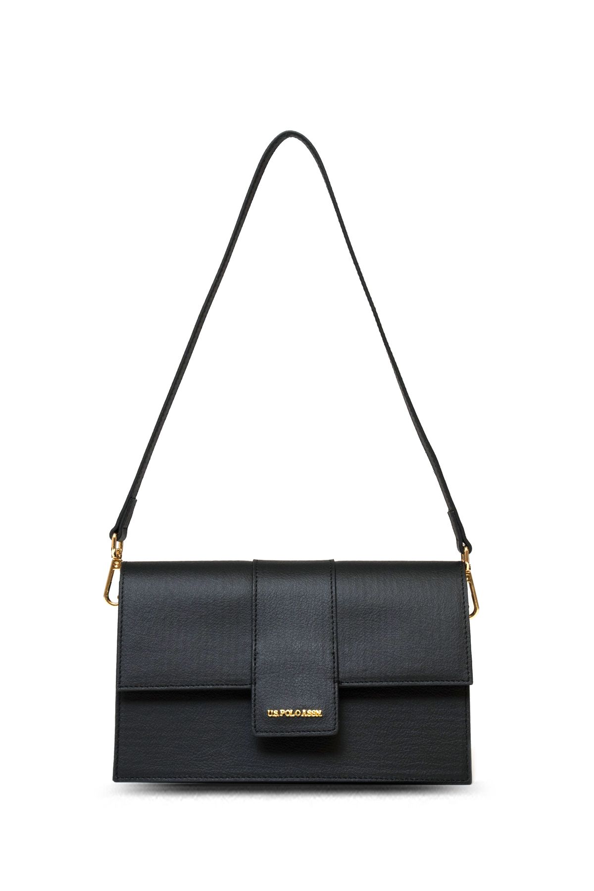 کیف شانه زنانه مشکی Us25132 U.S. Polo Assn.