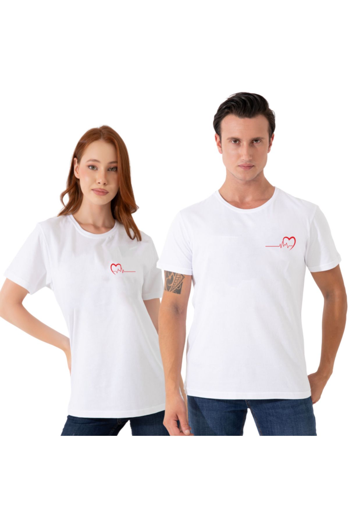 FFM İSTANBUL FFMİSTANBUL KÜÇÜK RİTİM KALP ÇİFT KOMBİNİ BEYAZ TSHIRT