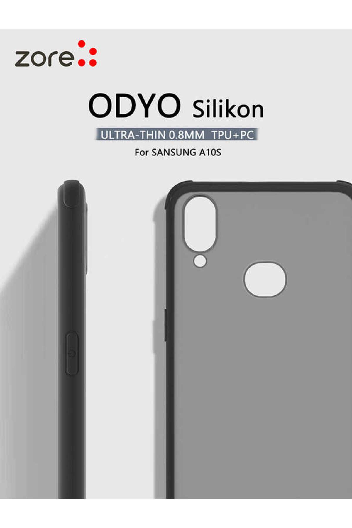 VARDAR AKSESUAR Galaxy A10S Uyumlu Kılıf İnce Yumuşak Airbag Tasarımlı Struga Odyo Silikon Kapak