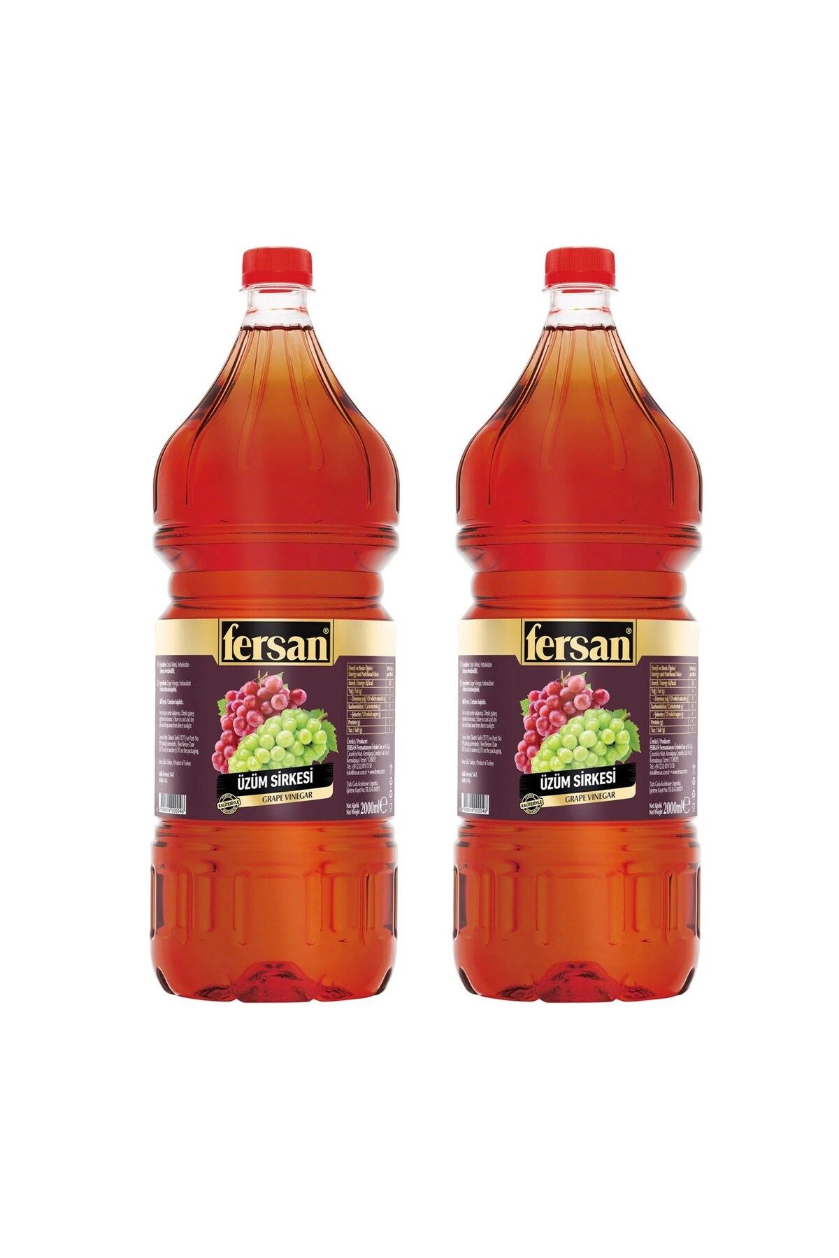 Fersan Üzüm Sirkesi 2000 ml Pet x 2 Adet