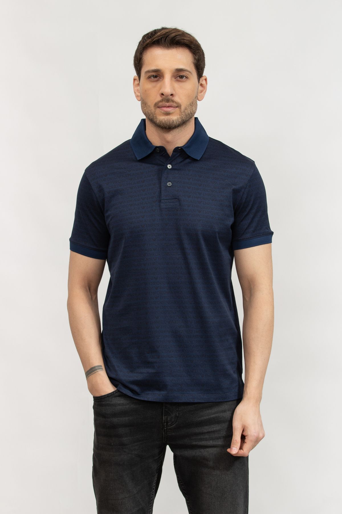 Emporio Armani Erkek Polo Yaka T-Shirt