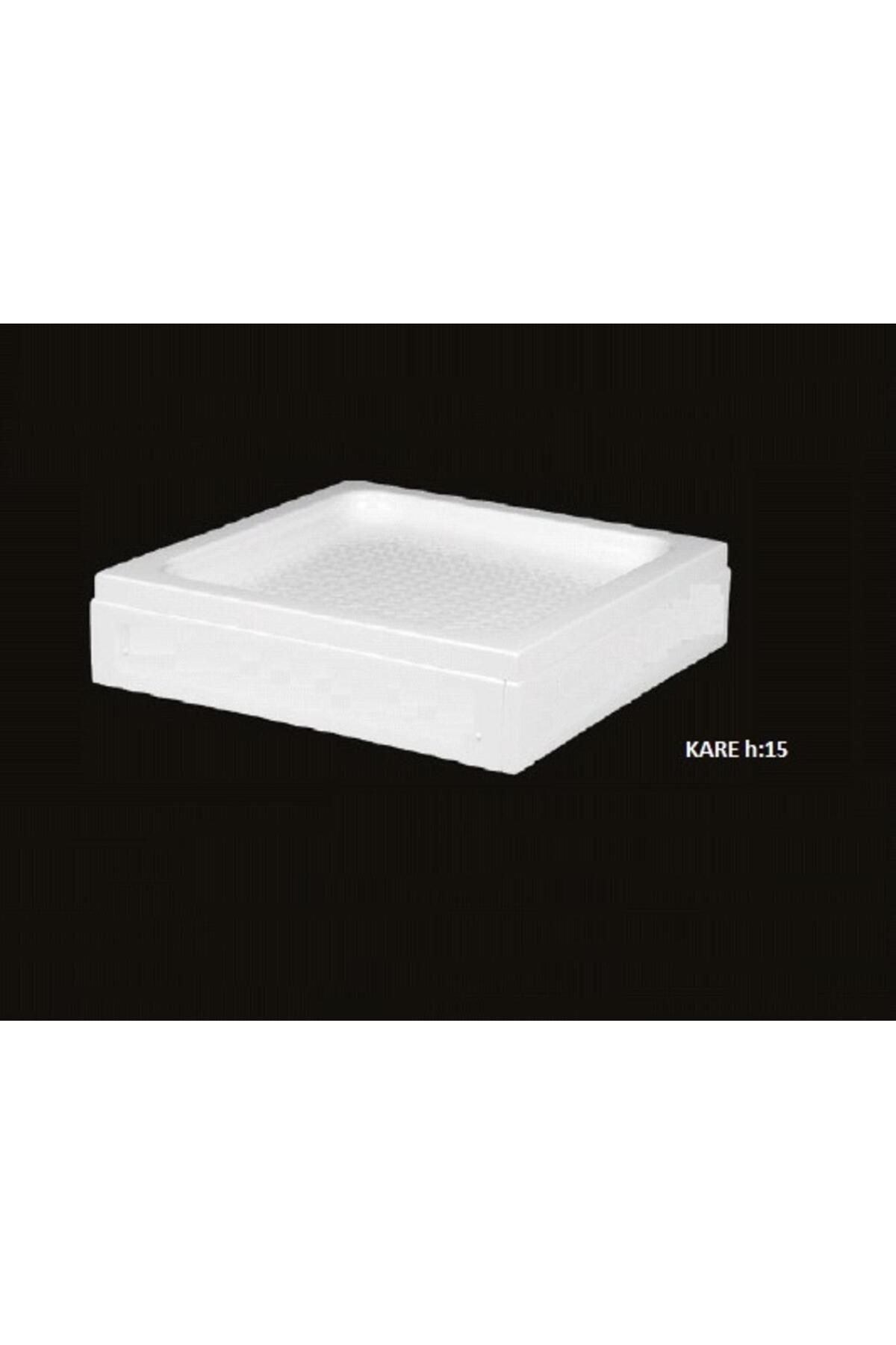 ALİKA BANYO 100x100 KARE H:15 PANELLİ DUŞ TEKNESİ