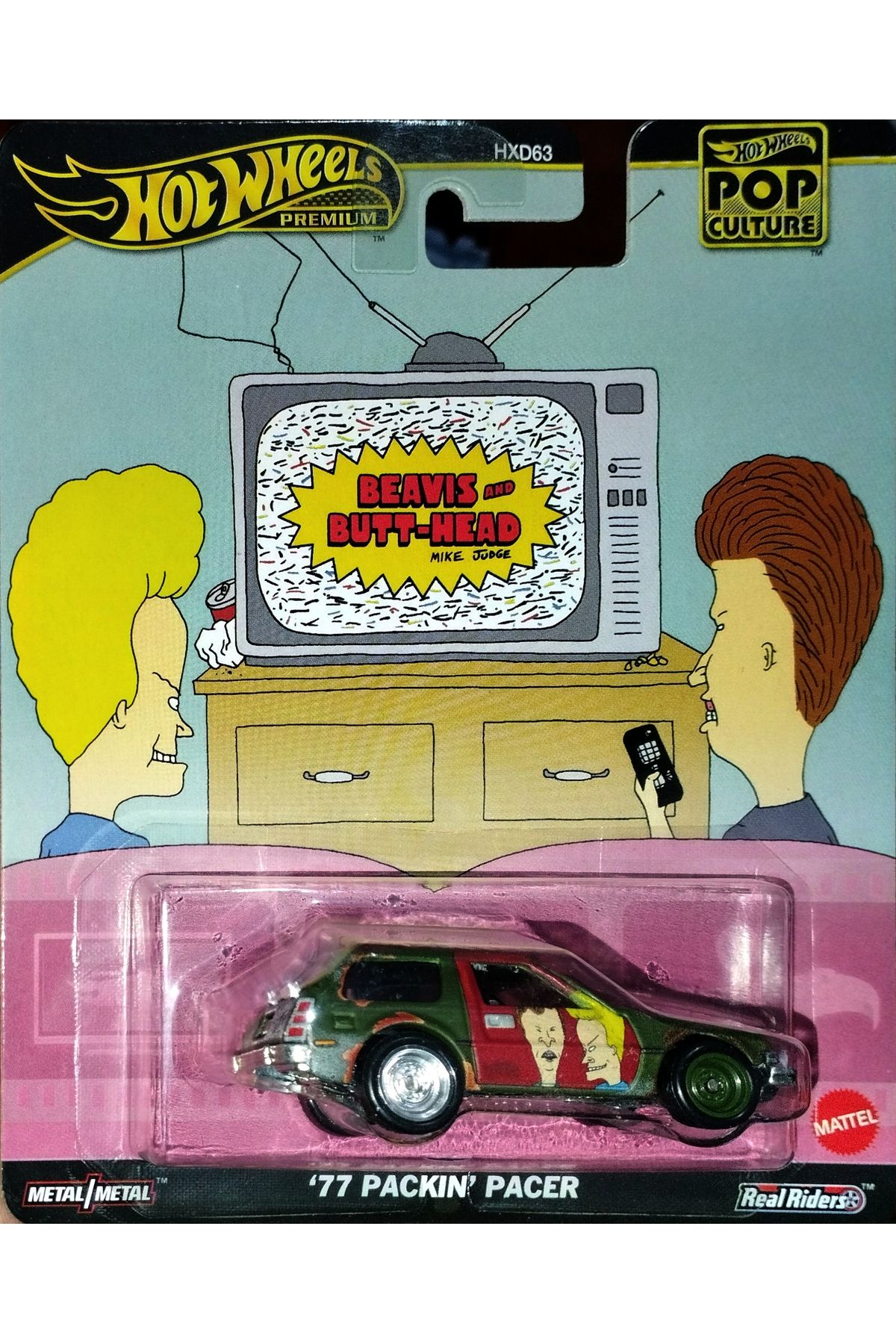 HOT WHEELS BEAVIS AND BUTT-HEAD

MIKE JUDGE 77 PACKIN' PACER