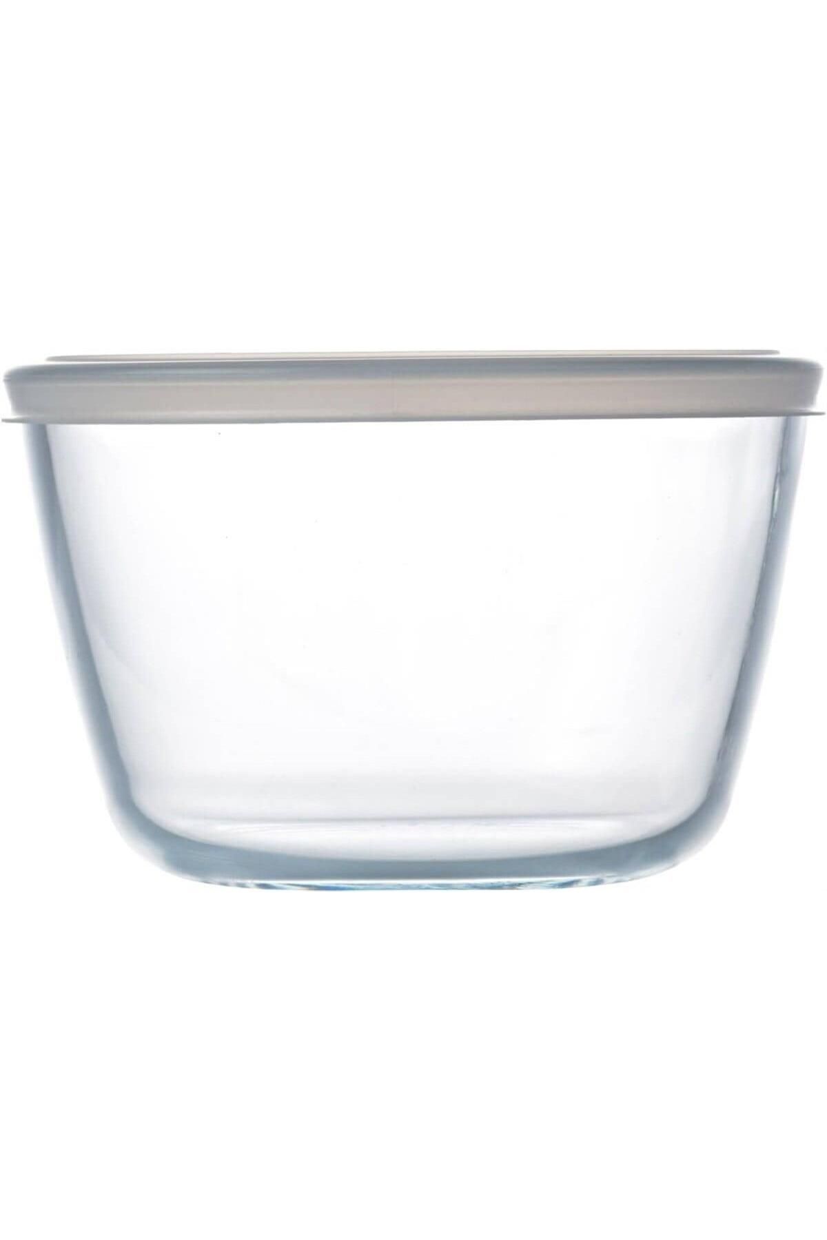 Pyrex-154p001/7044 Round Storage Container with Lid 1.1l 2