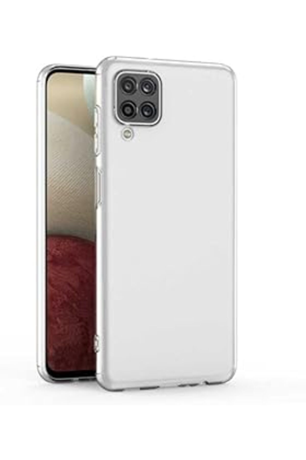 Ceet Markets Happy Trend A12 Şeffaf Kamera Korumalı Ultra Slim Tpu Şeffaf Kılıf