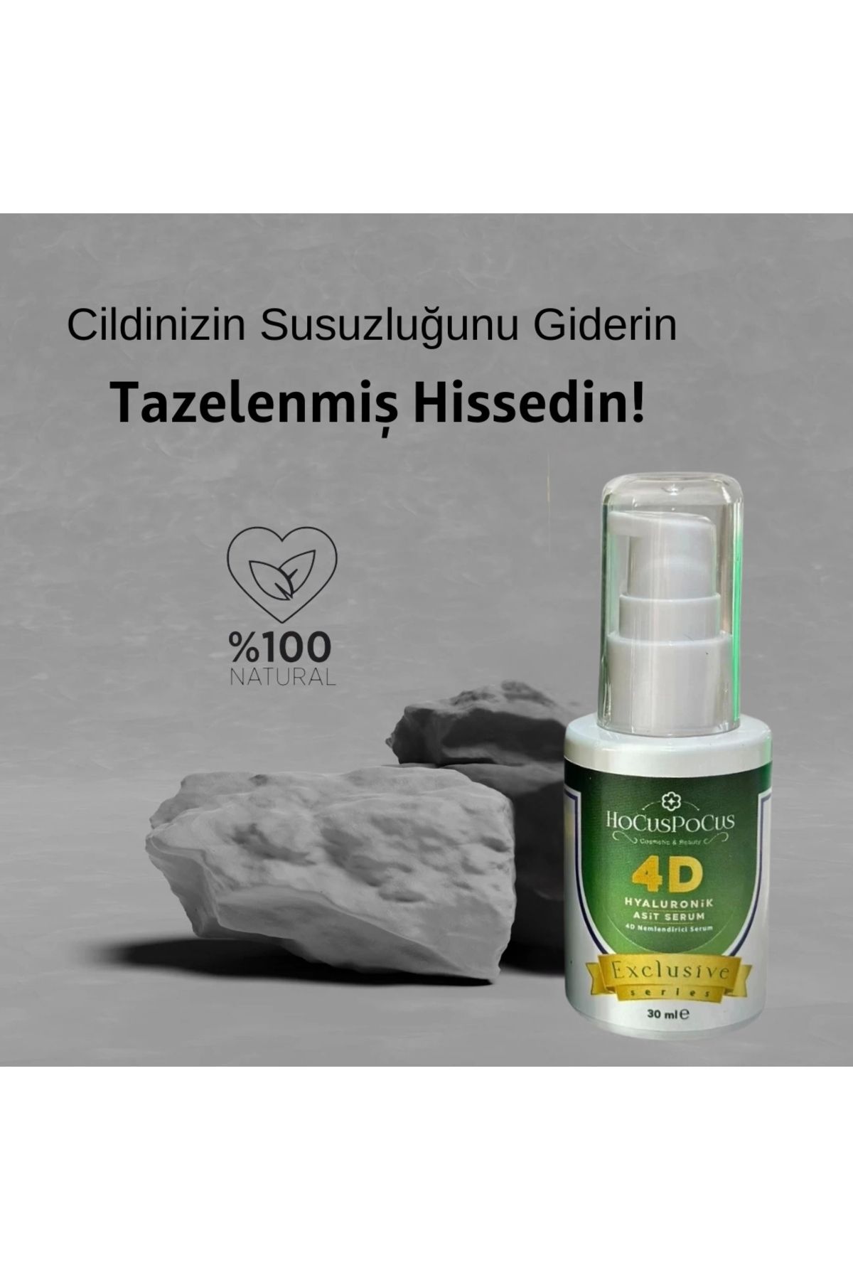 HOCUS POCUS Hyaluronik Asit 4 D Nemlendirici Serum