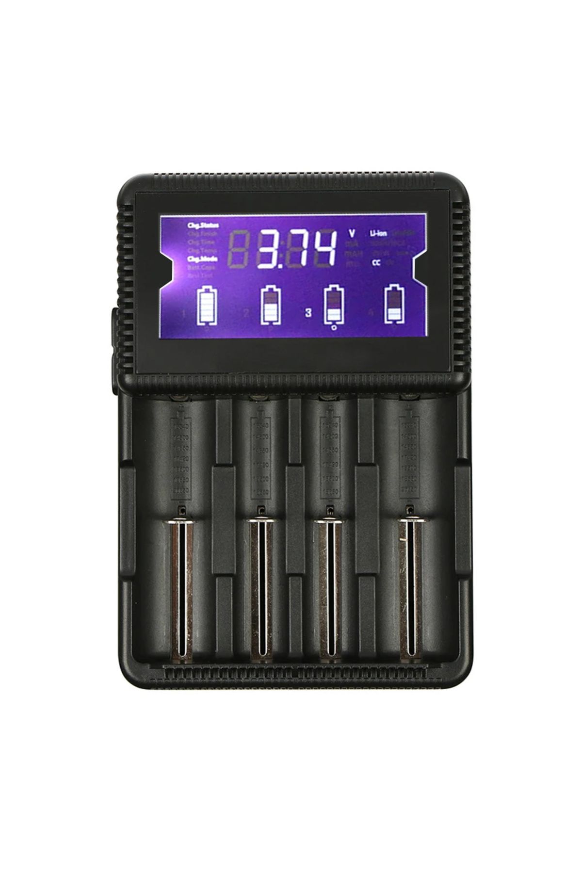 Serero Pmr-S4-4A 18650 4.2V 4X1A-2X2A Pil Şarj Cihazi
