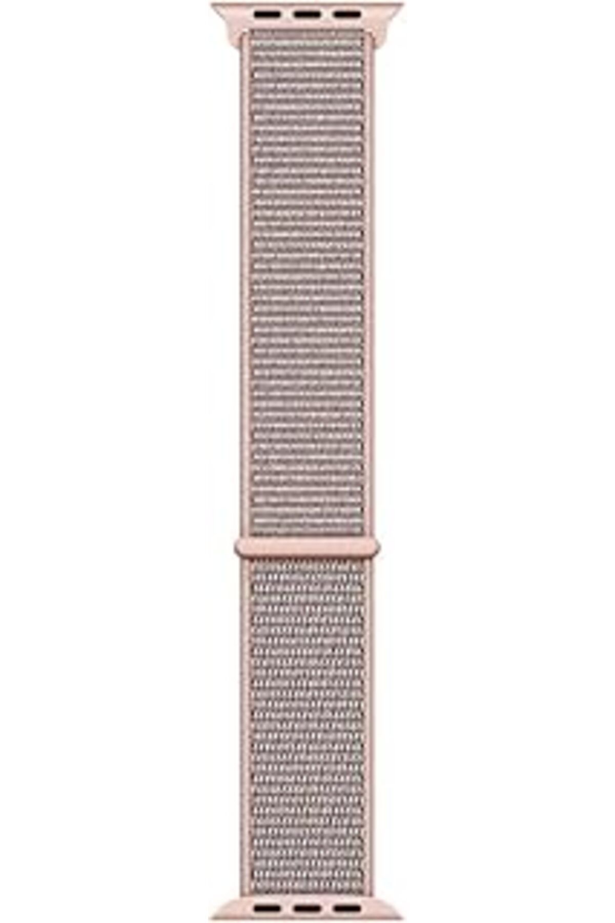 Ceet Markets Watch Se 2022 40 Mm Için Kordon Hasırlı Woven Sport İLmik Rose