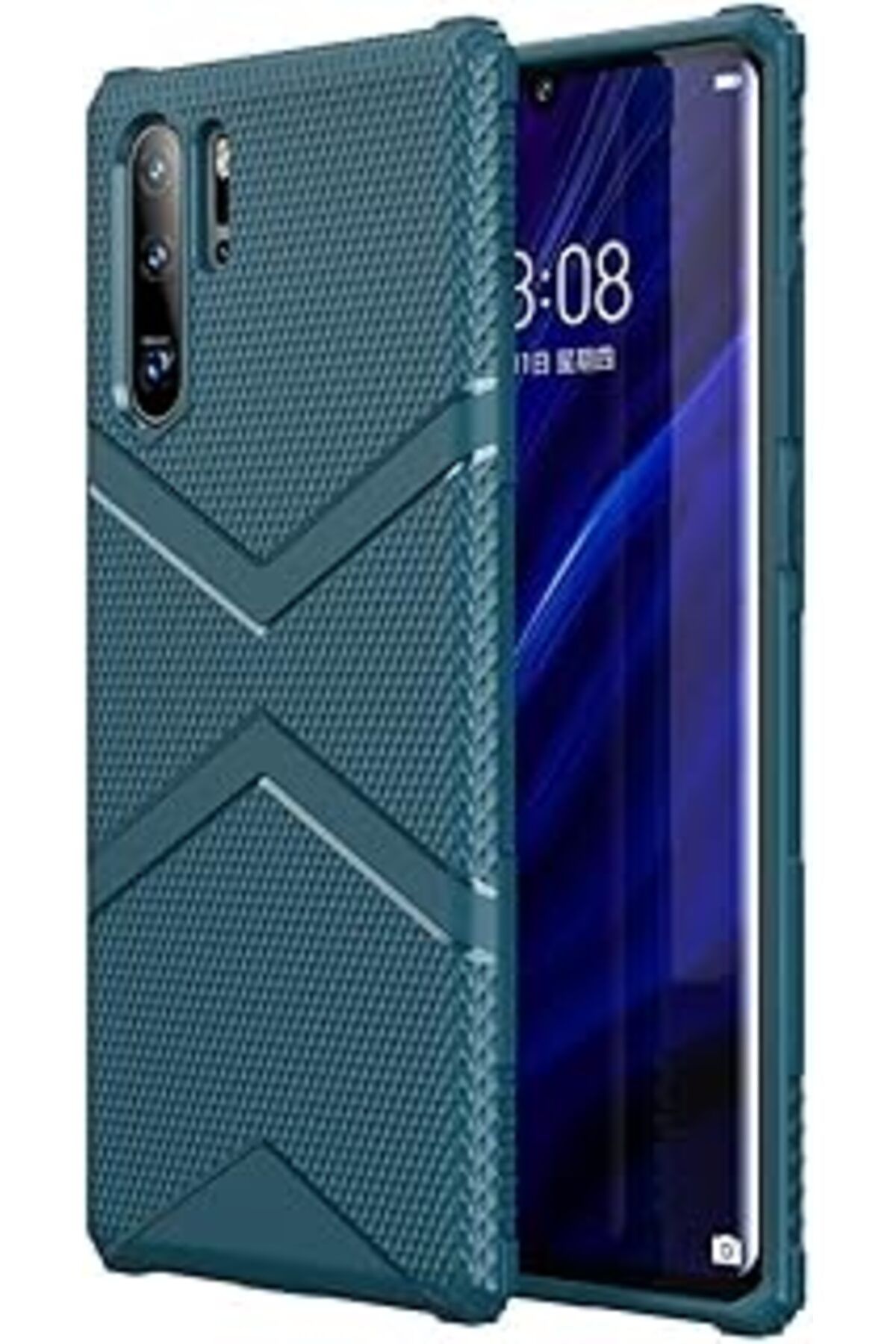 Ceet Markets Jianwu Kılıf Kapak, Huawei P30 Pro S Kalkan Tpu Düşme Koruma Kılıfı (Siyah) (Renk: Lacivert)