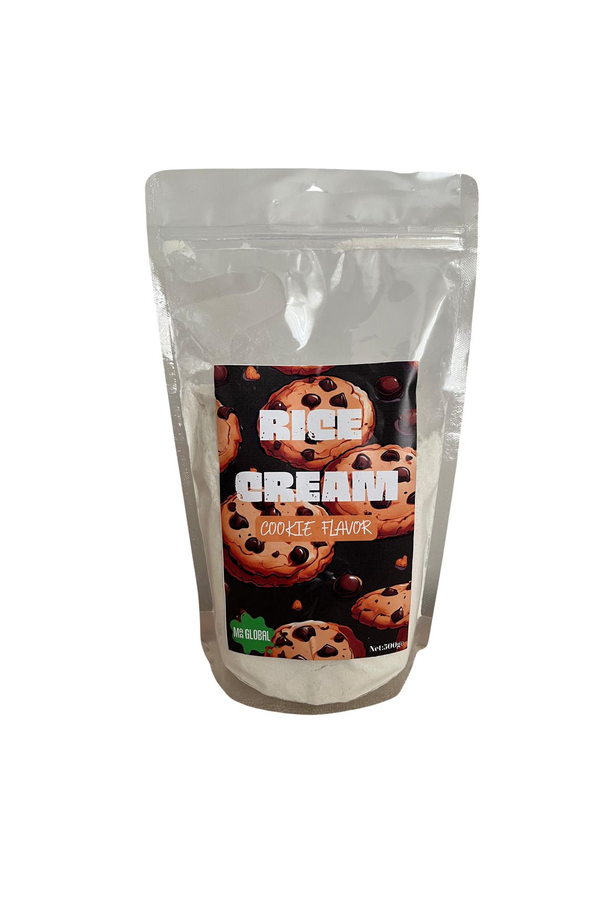 M2AGlobal Pirinç Kreması - Cookie Aromalı 500gr | Rice Cream - Cookie 500gr