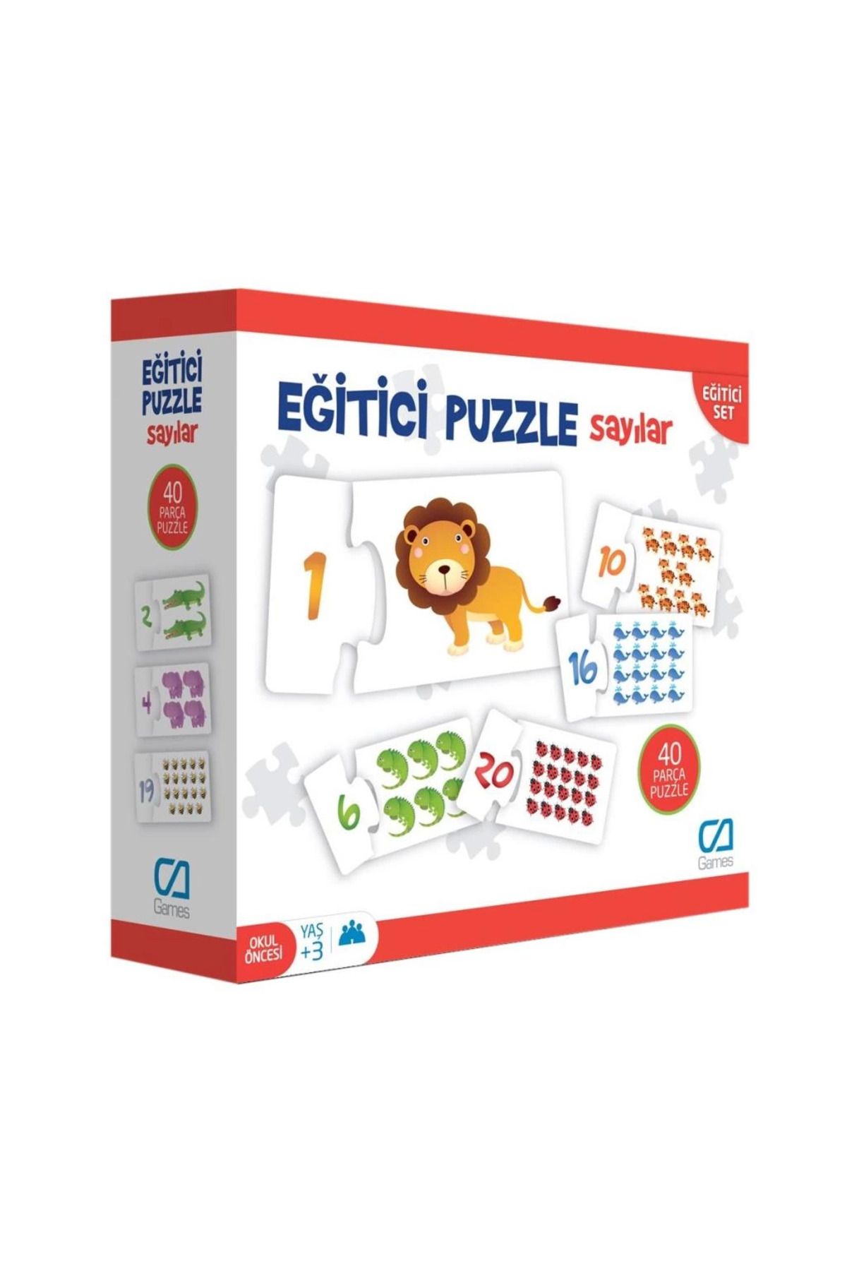 melonika CA.5031 CA Games, Eğitici Puzzle Sayılar