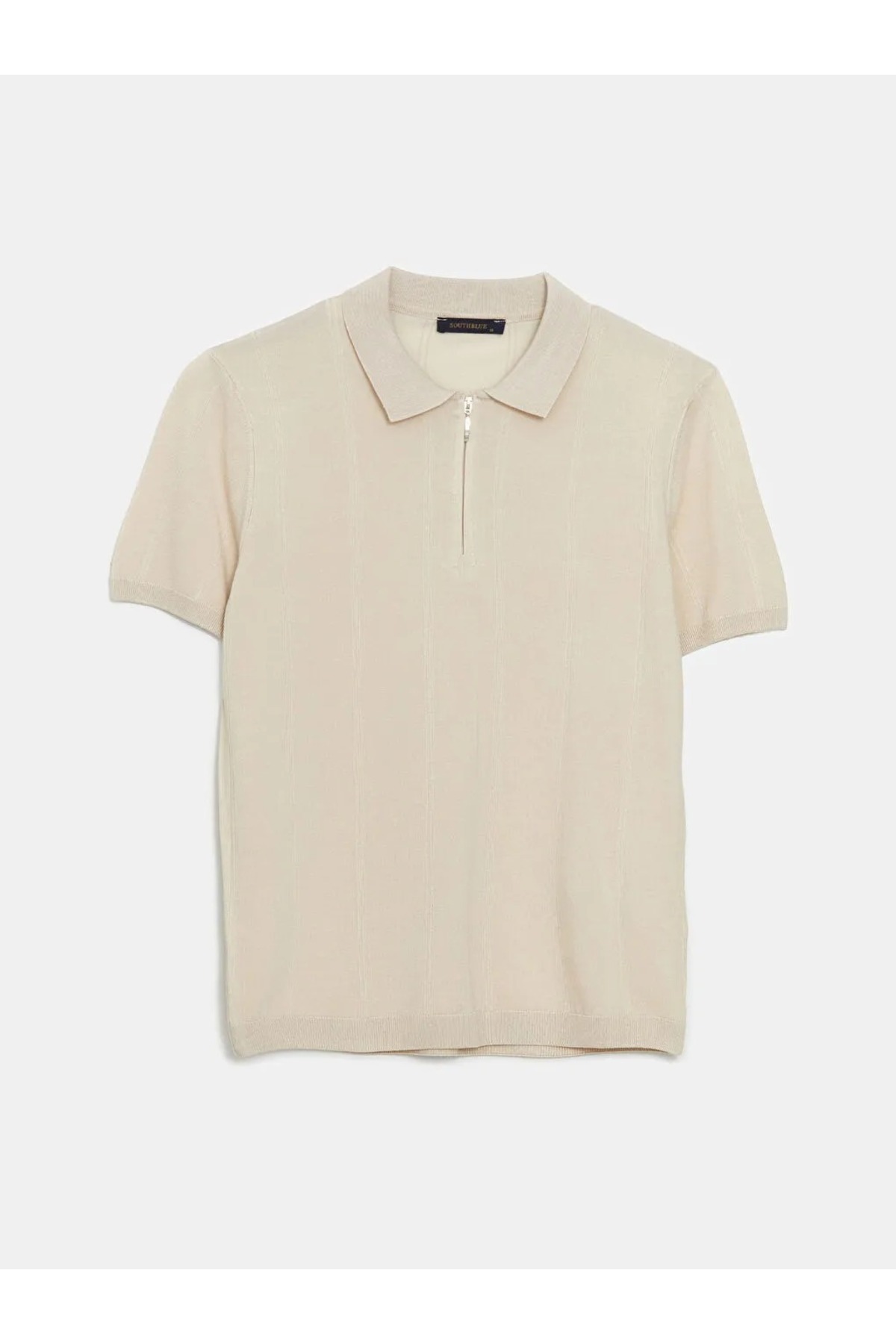 LC Waikiki-LCW Vision Beige Polo Kragen Kurzarm Herren Trikot Pullover 5
