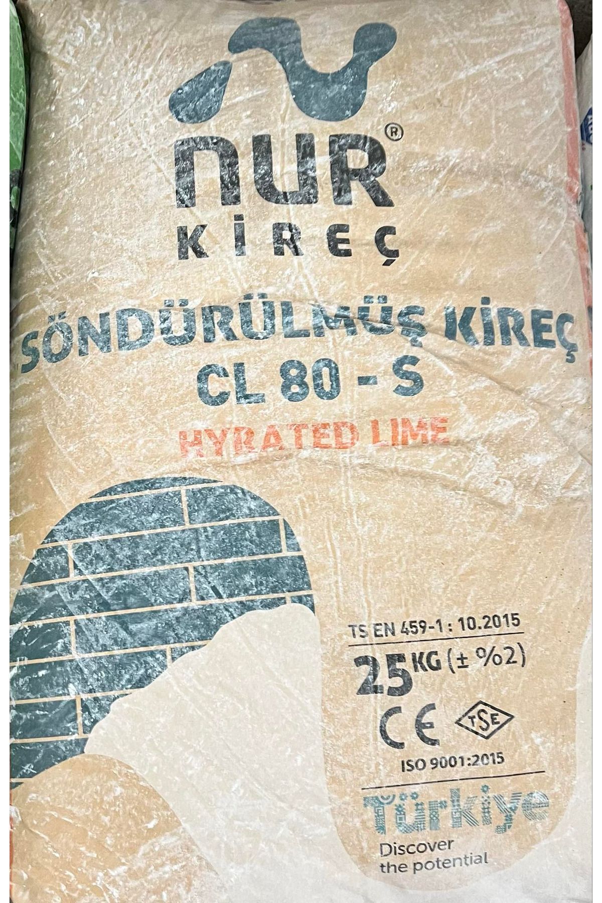 İPEKCİYAPİ 25 KG NUR SÖNDÜRÜLMÜŞ KİREÇ CL 90-S