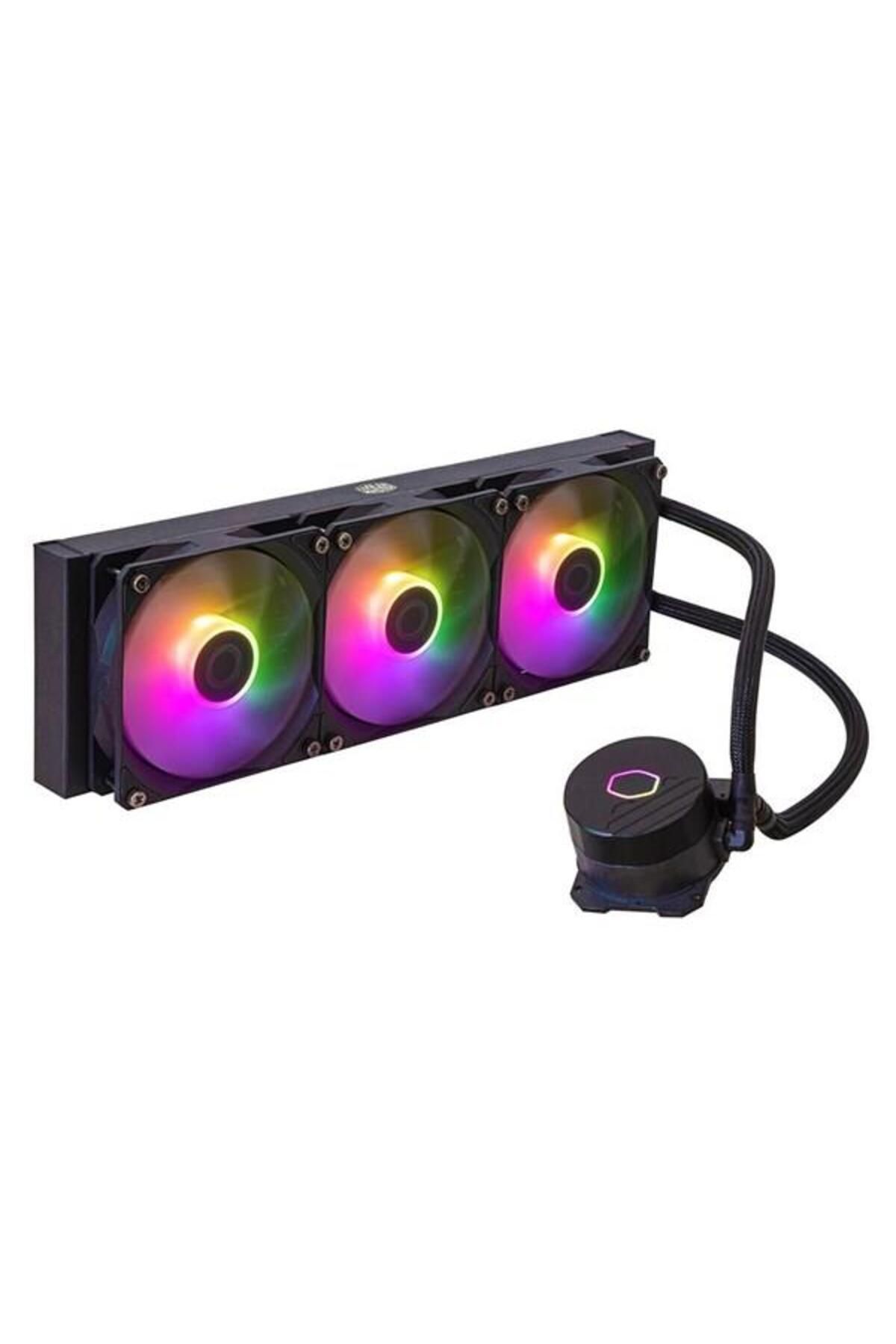 Hızlı Stok COOLERMASTER 360mm ML360L MLW-D36M-A18PZ-R1 ARGB Sıvı Soğutmalı AM5-1700p İşlemci Fanı