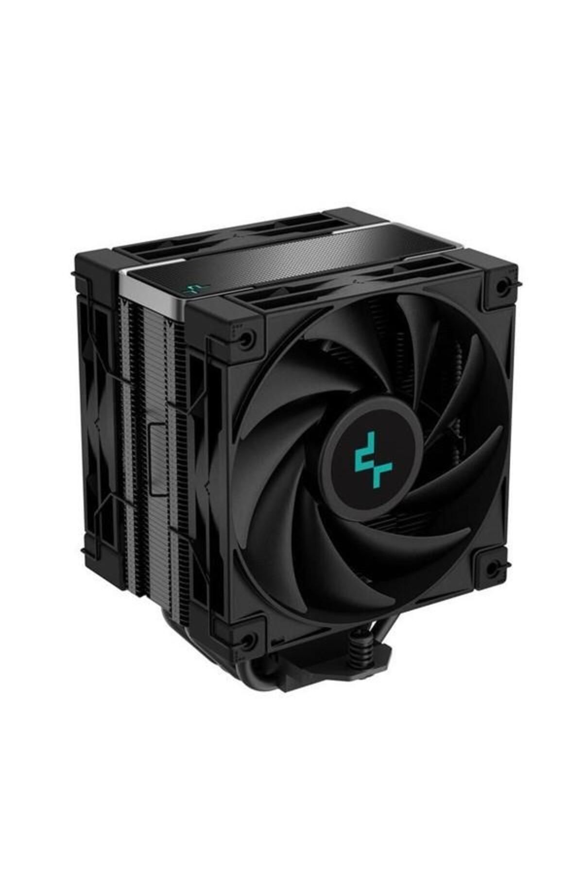 Hızlı Stok DEEPCOOL ZERO DARK PLUS AK400 Hava Soğutmalı AM5-1700p Dual İşlemci Fanı