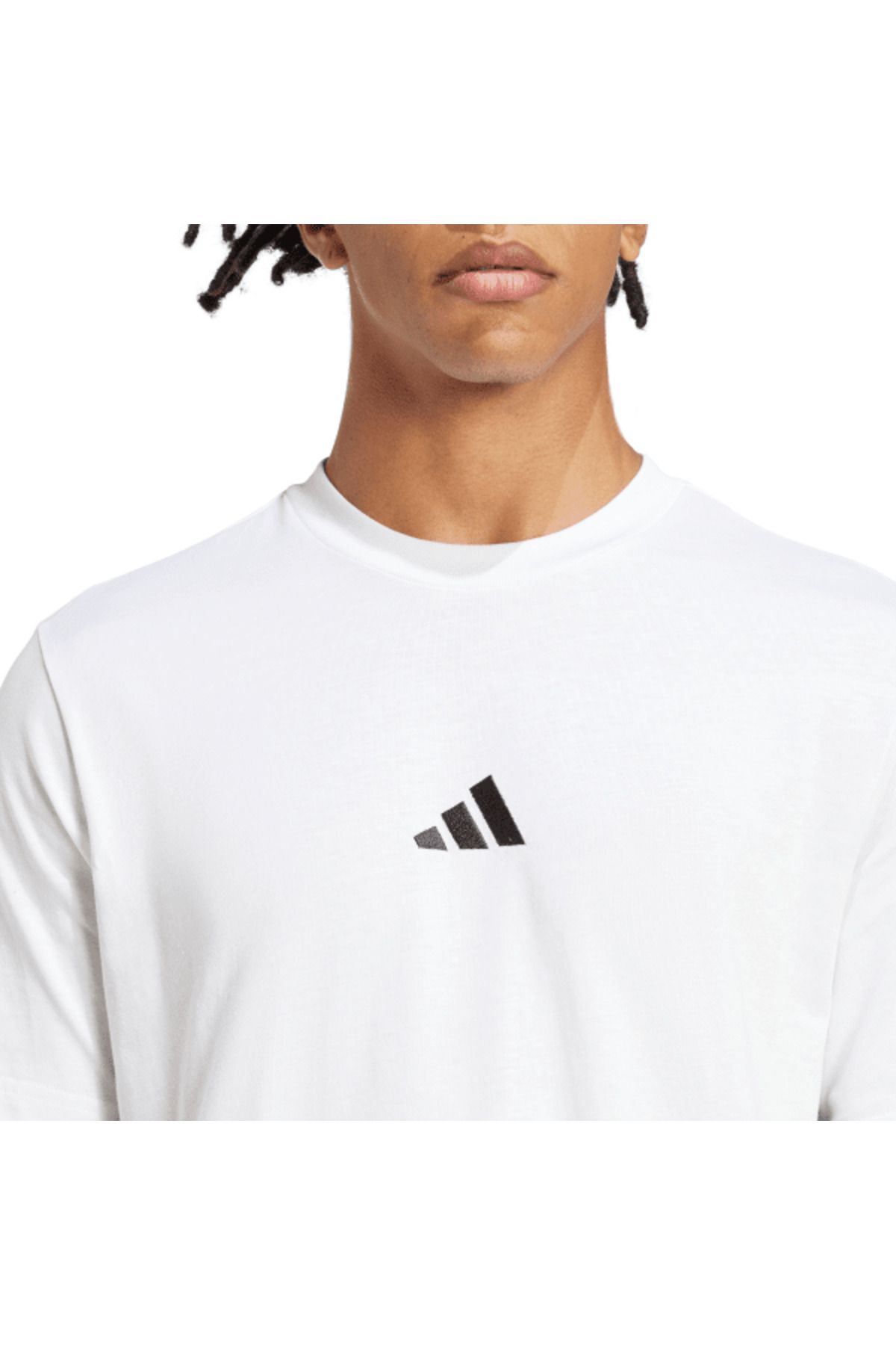 adidas-Koszulka z krótkim rękawem Essentials 3-Stripes Single Jersey 6