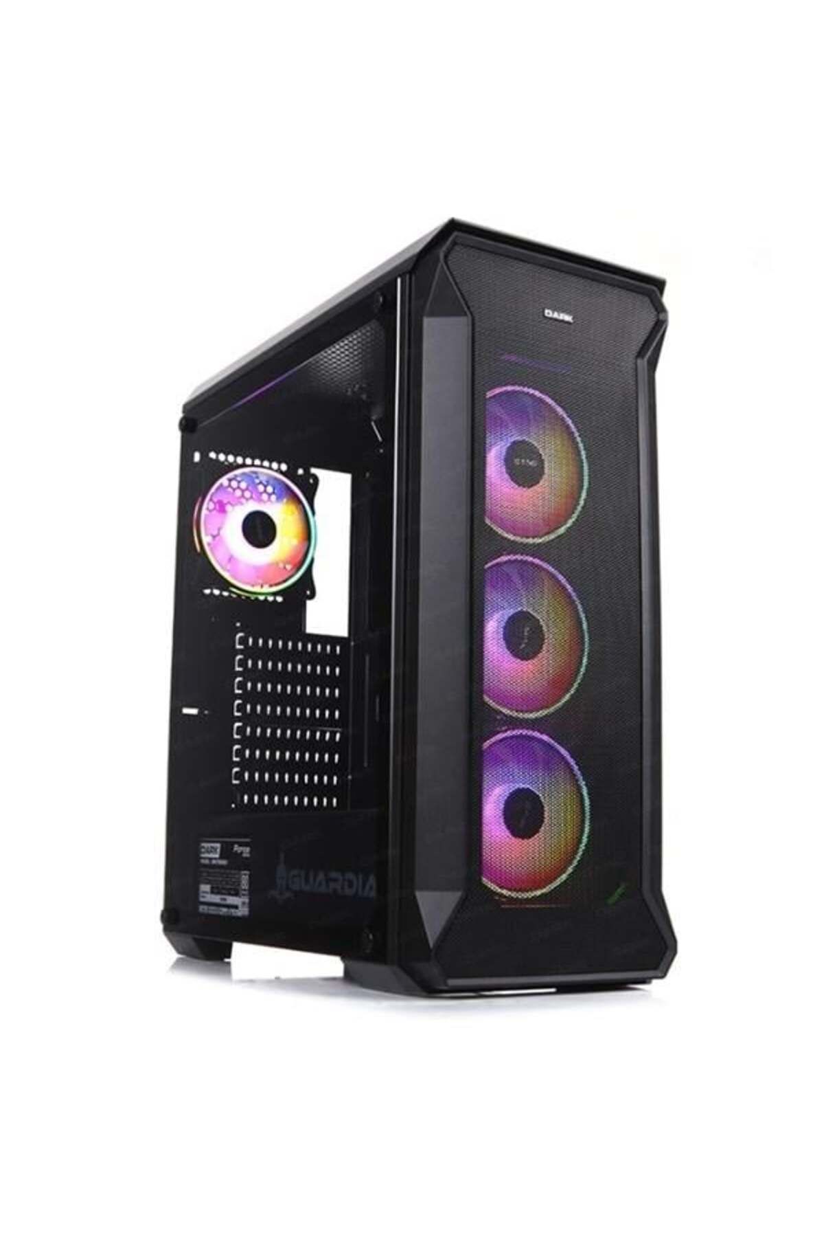 Hızlı Stok DARK GUARDIAN PRO DKCHGRPRO Gaming Mid-Tower PC Kasası