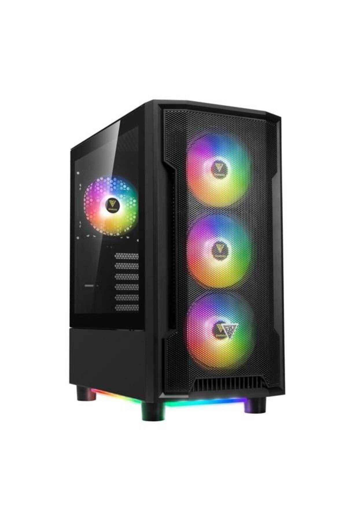 Hızlı Stok GAMDIAS 750W 80  BRONZE ATHENA M6 LITE Gaming Mid-Tower PC Kasası