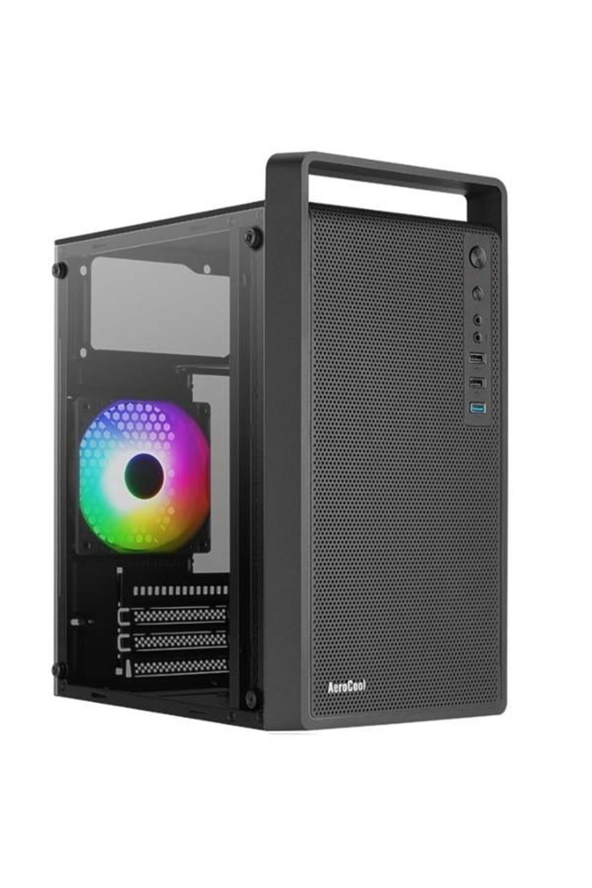 Hızlı Stok AEROCOOL 500W CS109 AE-CS109G500 Standart Micro-Tower PC Kasası