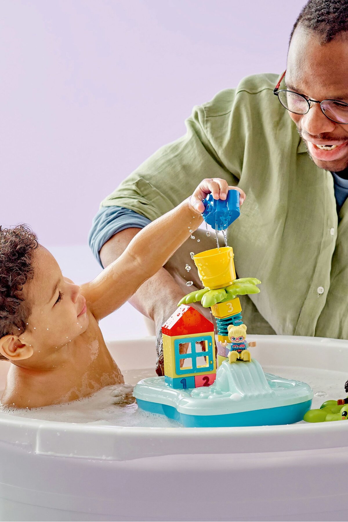 ست اسباببازی ساختنی شهر آبی دوبلو ۱۰۹۸۹، ۱۹ تکه