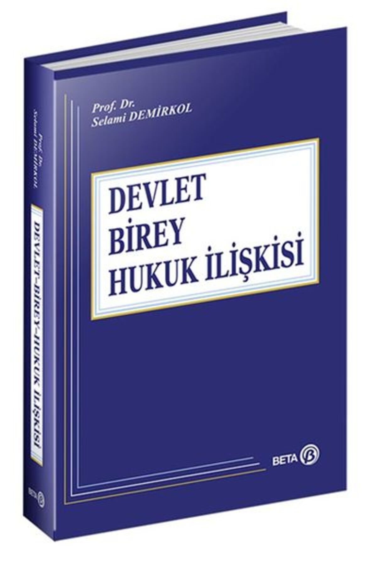 Beta Yayınevi Devlet-Birey-Hukuk İlişkisi
