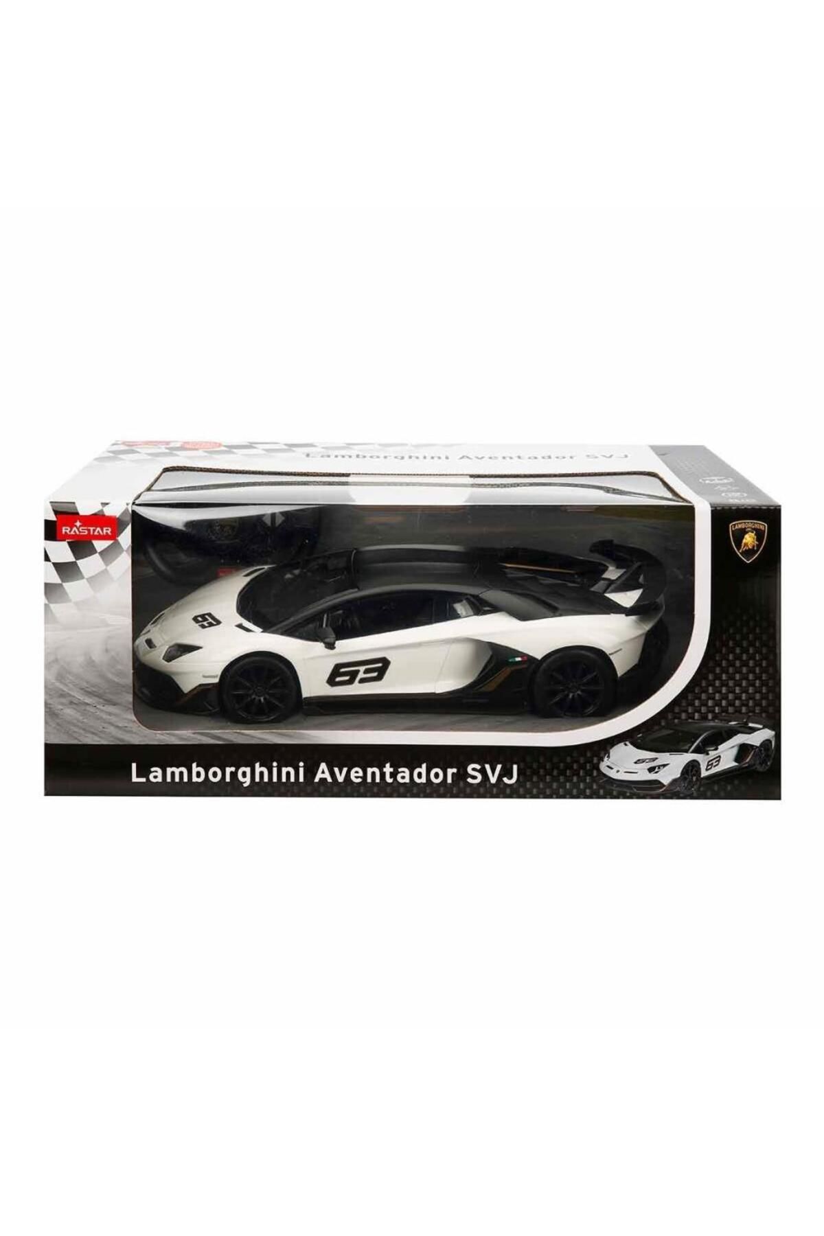 just cheap store 96010 Uzaktan Kumandalı Lamborghini Aventador SVJ Işıklı Araba 34 cm -