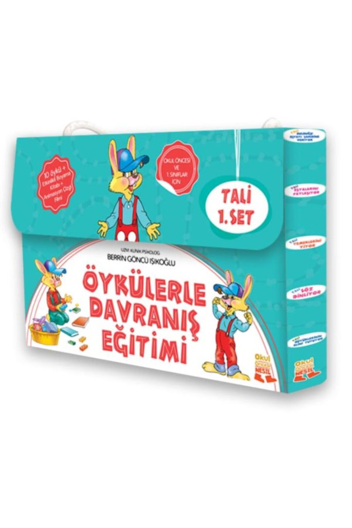 Türk Dil Kurumu Yayınları Öykülerle Davranış Eğitimi Seti (11 Kitap + Hediyeli Etkinlikli Boyama Kitabı)