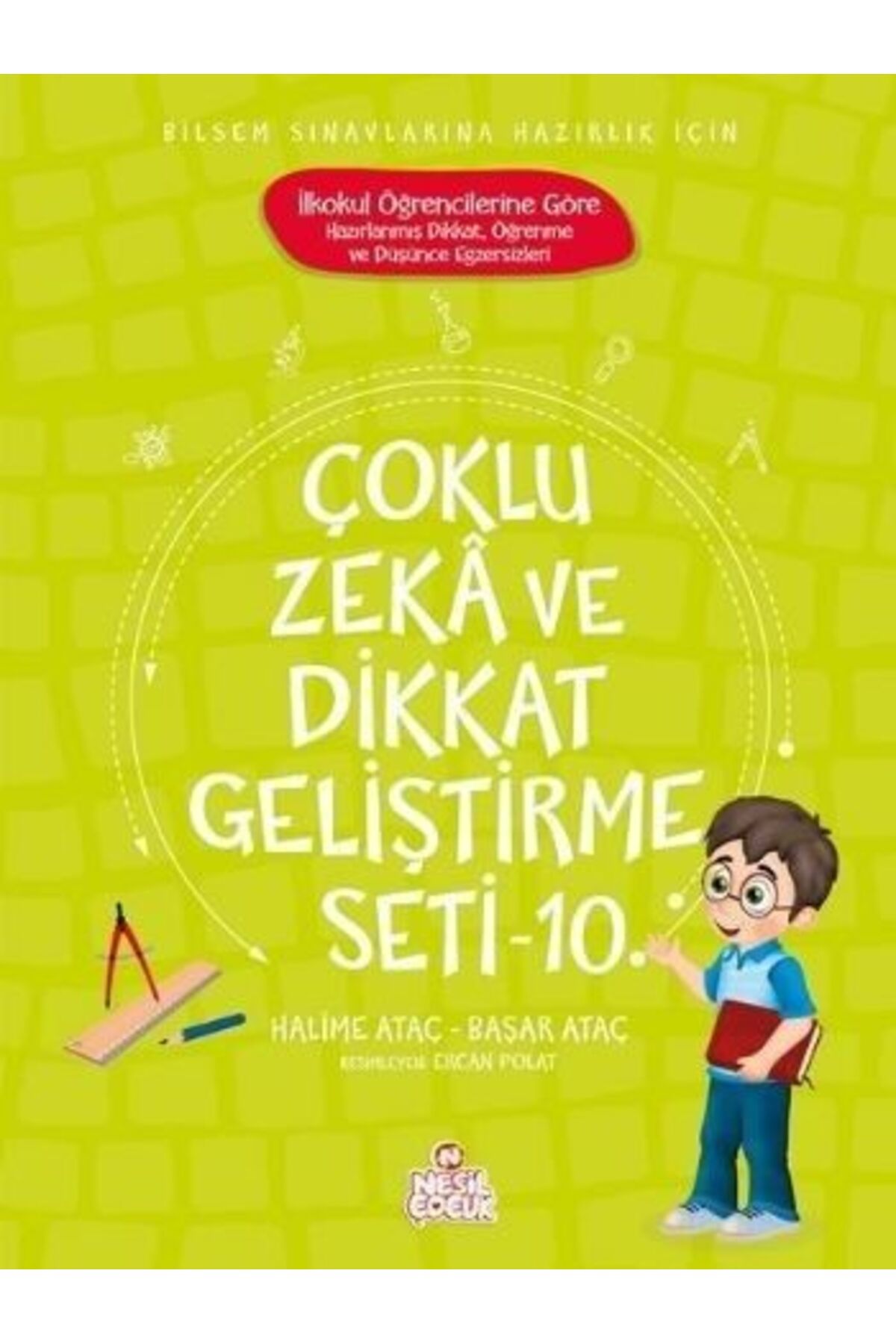 Nesil Çocuk Yayınları Çoklu Zeka ve Dikkat Geliştirme Seti (10 Kitap)