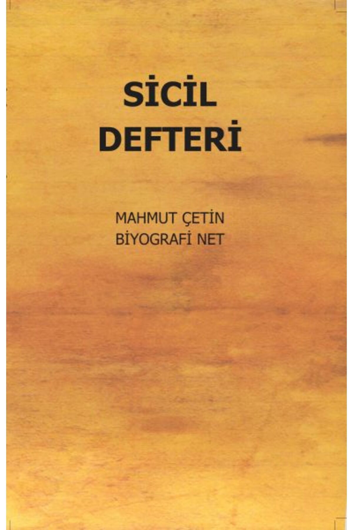 Biyografi Net Yayıncılık Sicil Defteri