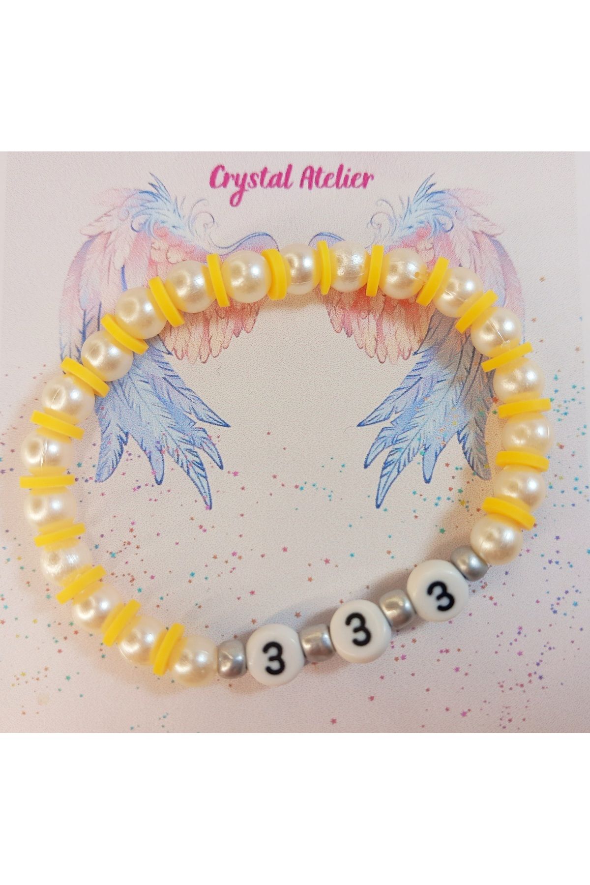 Crystal Atelier 333 Melek Sayılı Bileklik