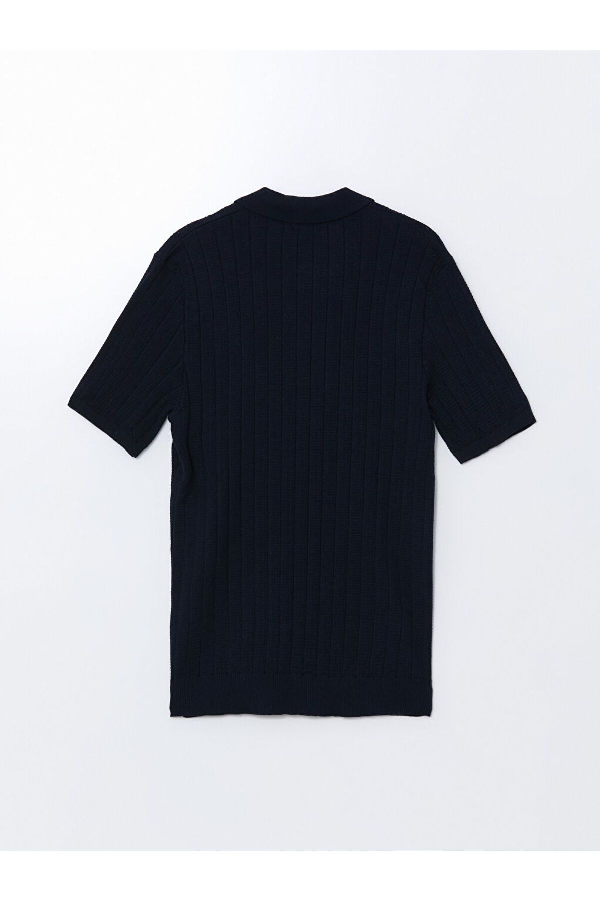 LC Waikiki-Polo Neck Short Sleeve Men's Knitwear Sweater 6
