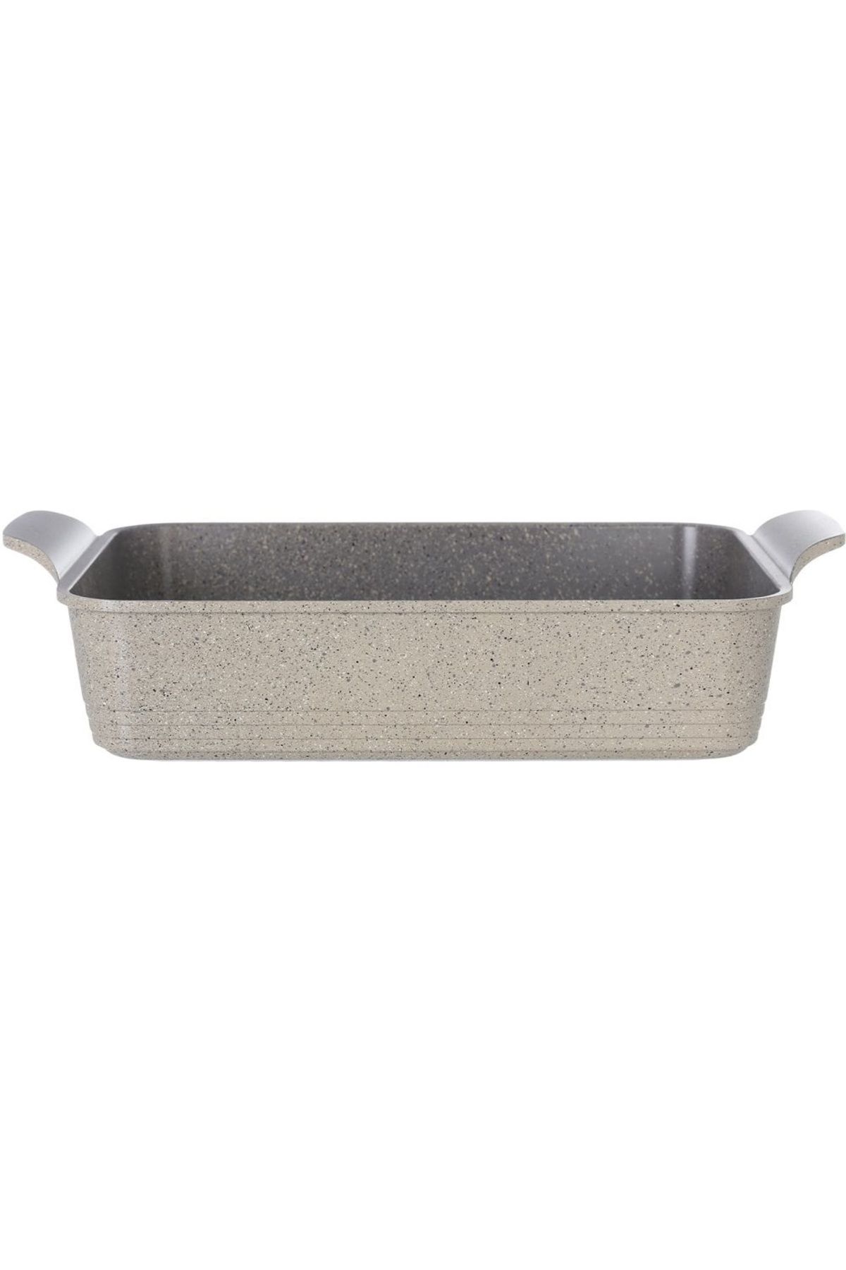 NEOFLAM-,Rectangular Ovenware,Small,38*20cm,double integrated handle,Warm Marble Color. 2