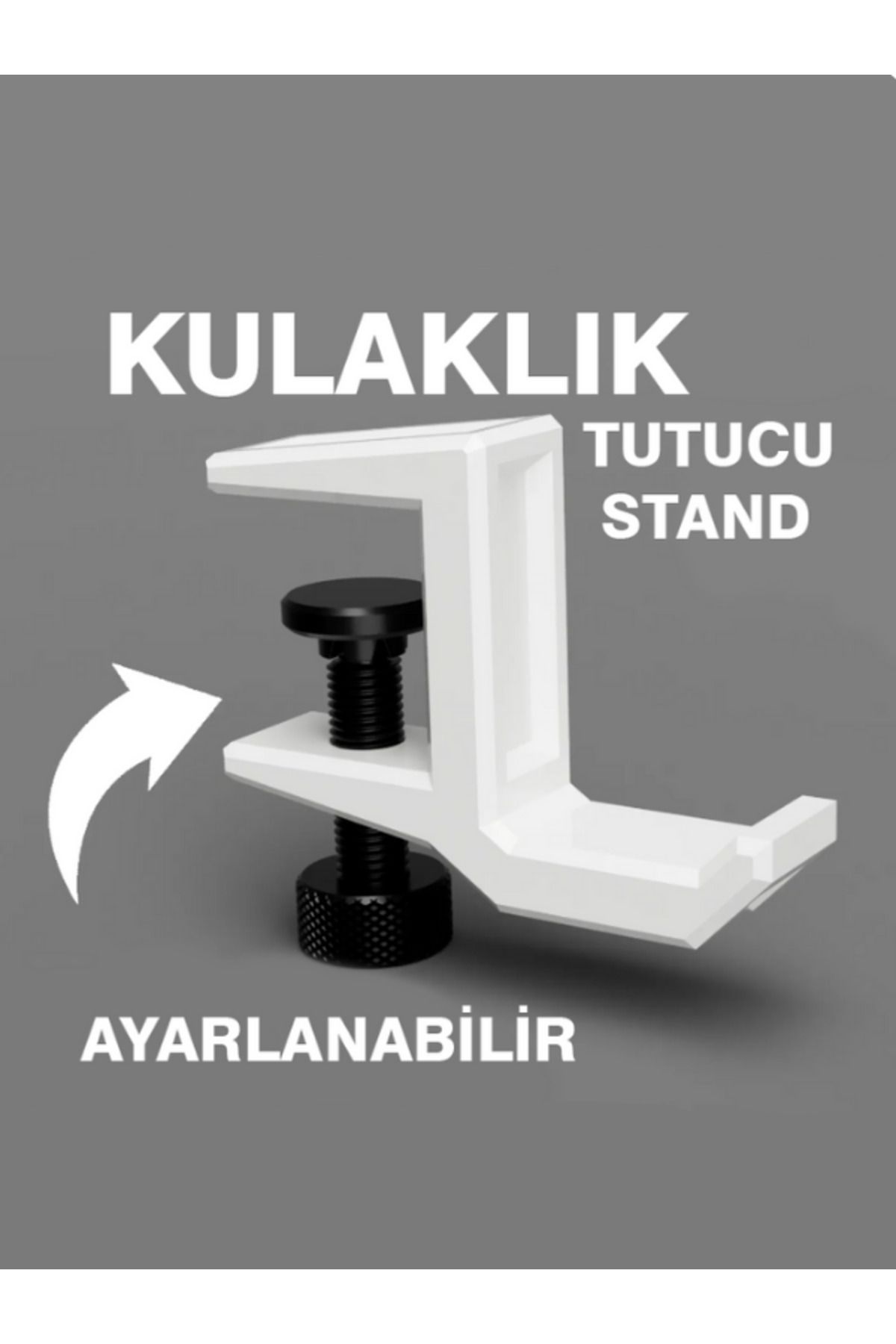 HAN3D Gamer Kulaklık Standı - Karbon Desenli