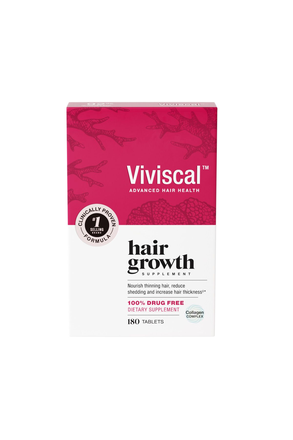 viviscal-Hair Growth Supplement For Women, 180 Tablets (3 MONTH SUPPLY) 1