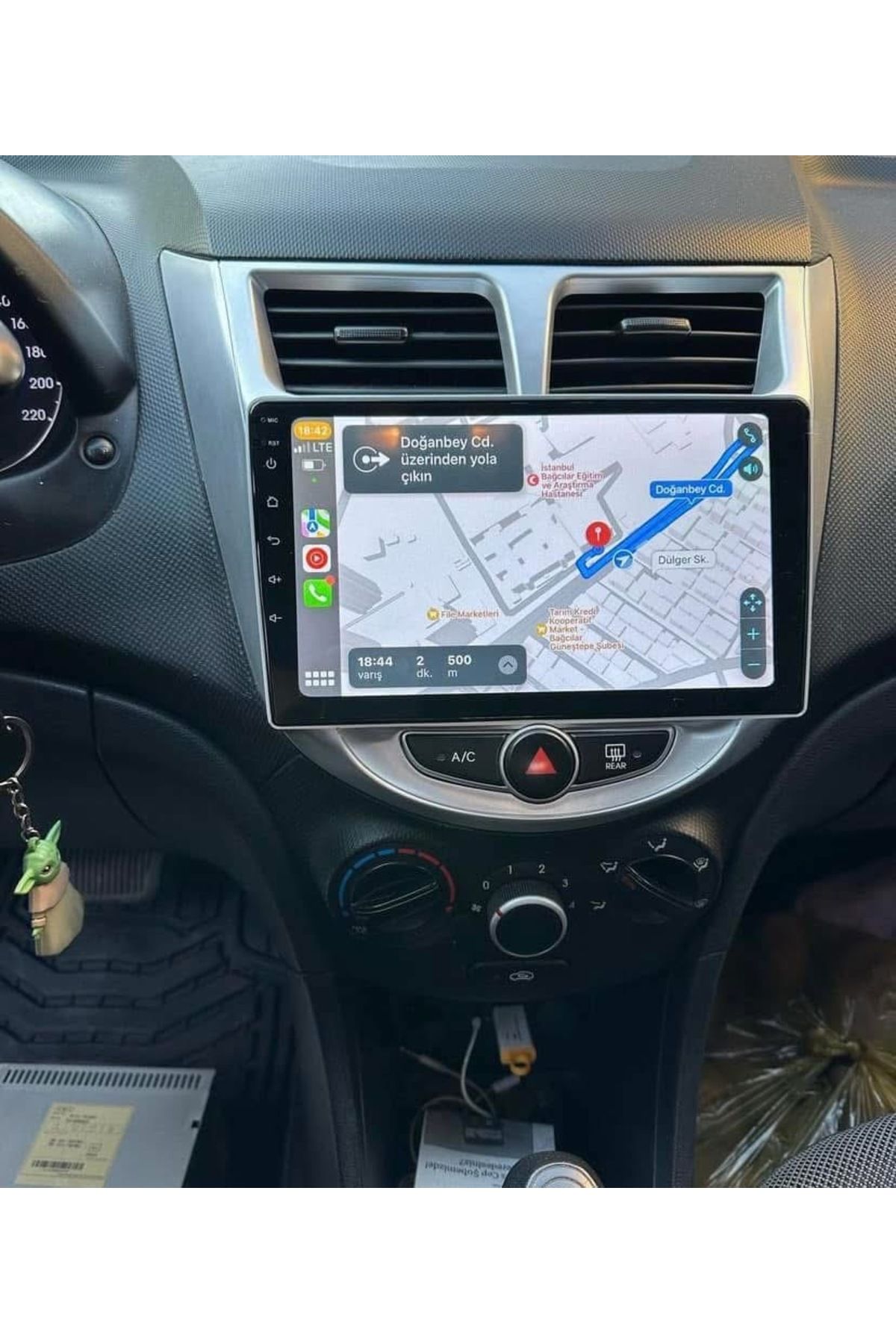 FORX5 Hyundai Accent Blue Android Carplay Multimedya 2011-2019 2gb Ram + 32gb Hafıza kameralı