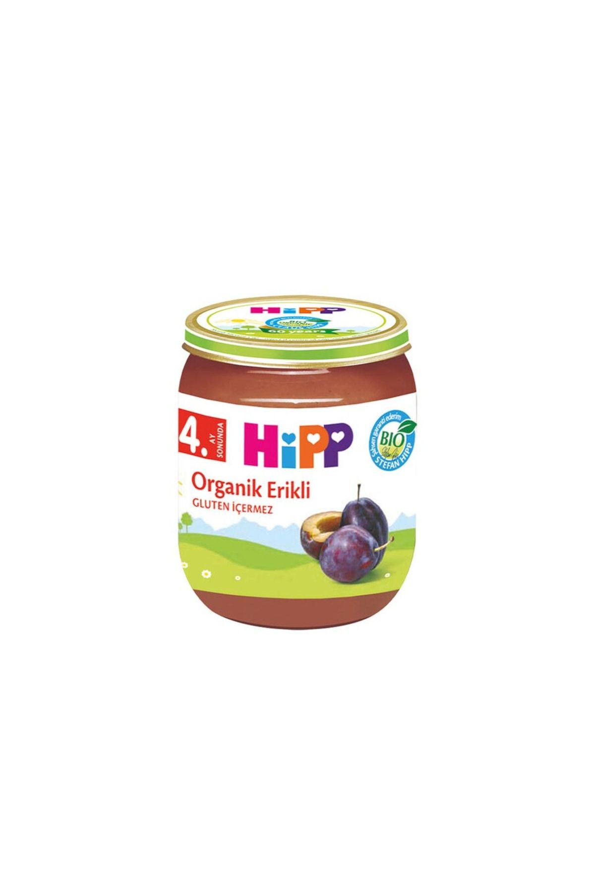 Hipp Organik x 6 Adet Erikli Püresi 125gr