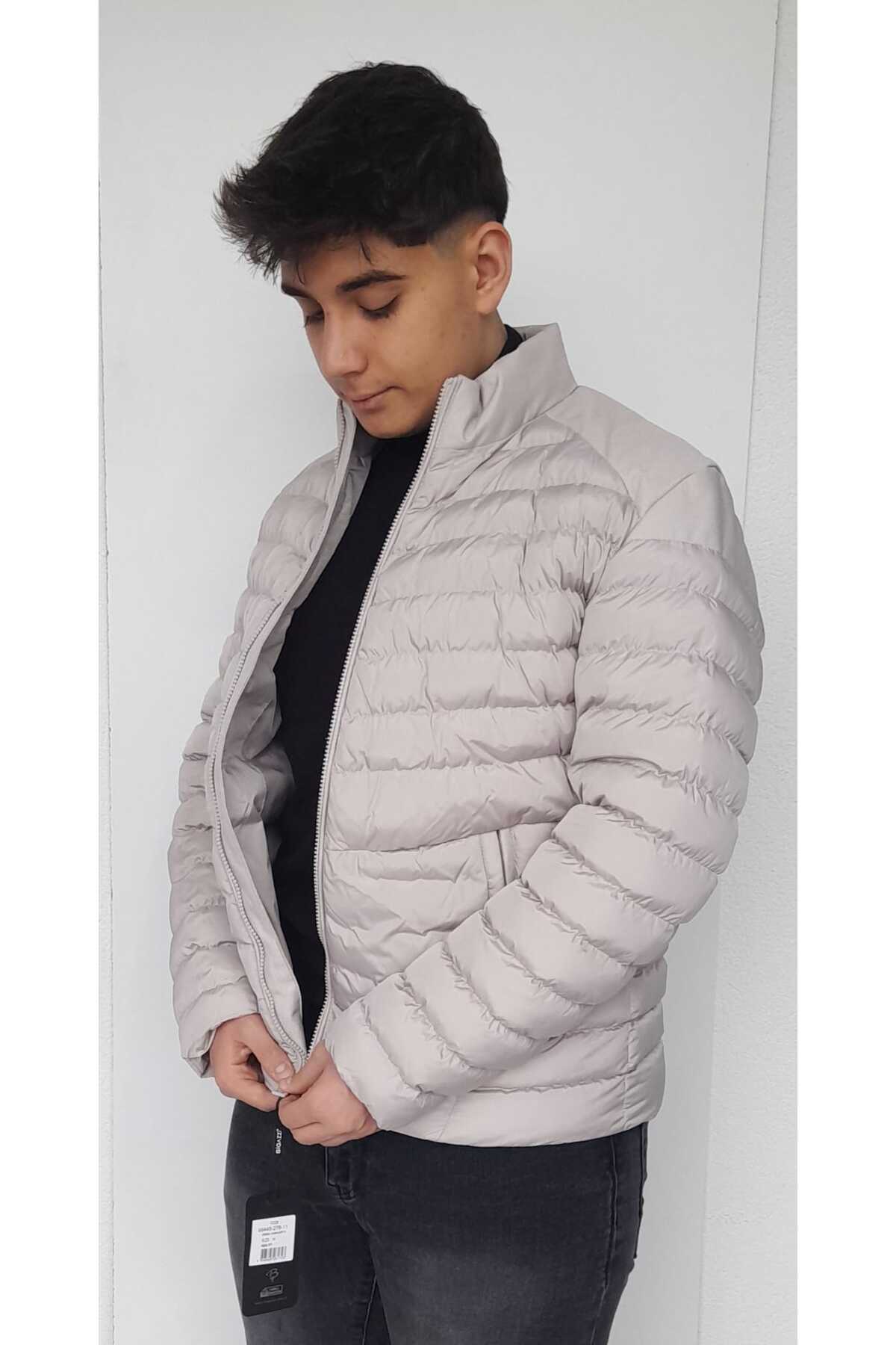 BIGAZZI erkek camel capitone mont