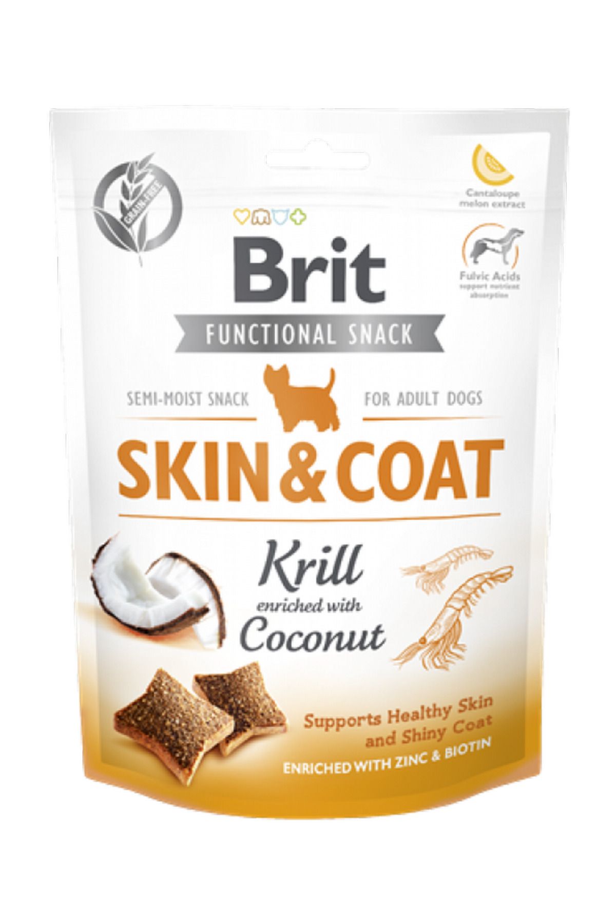 Brit Care 150 gr X 10 ADET Parlak Tüyler Ve Sağlık Cilt İçin, Tahılsız, Kril Ve Hindista 661142