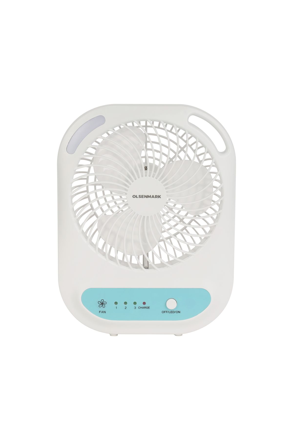 Olsenmark-6" Rechargeable Fan With Led Light Omf1785 Long Working Hours And 3 Wind Speed 6