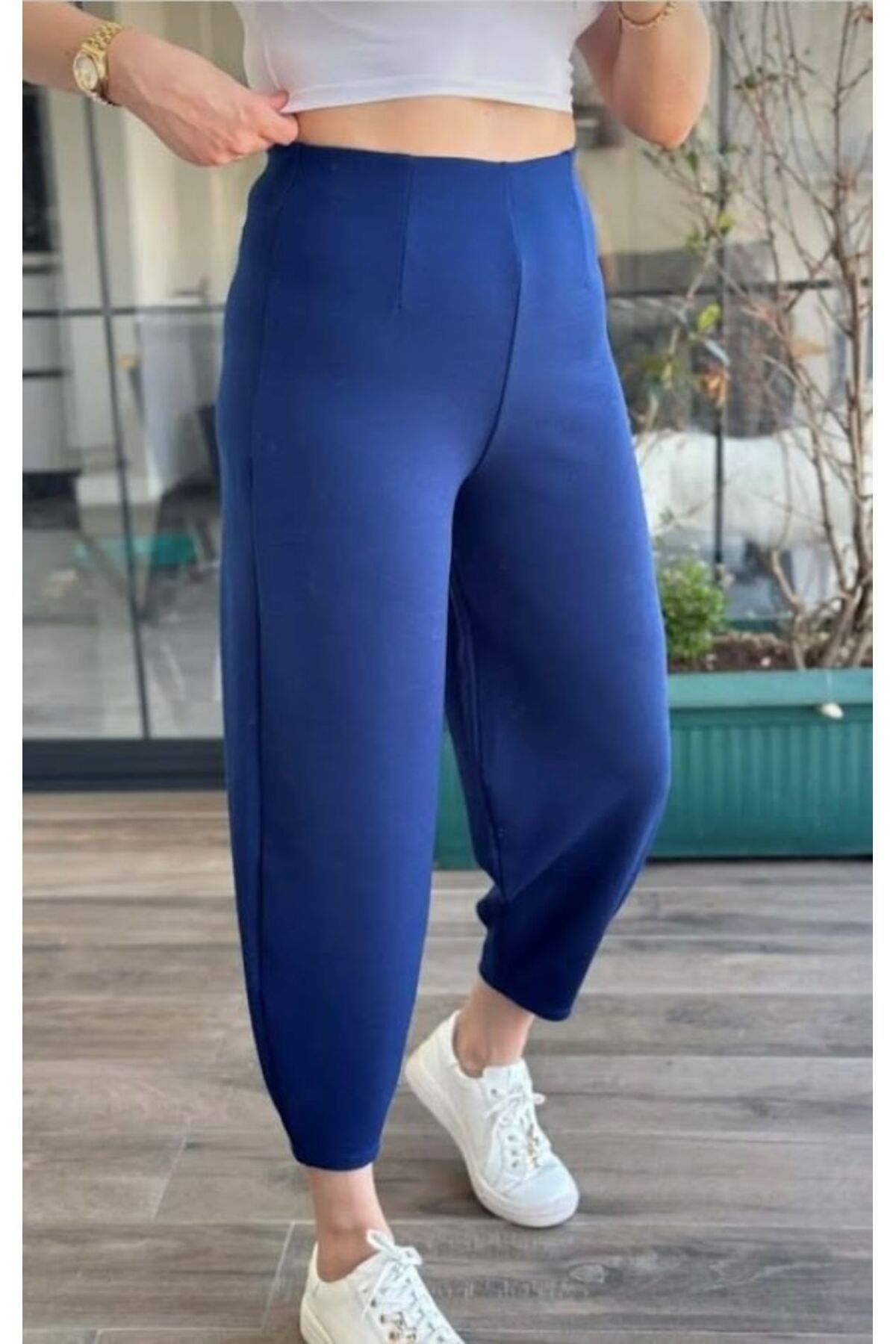 boutich KREP KUMAŞ BALON PANTOLON