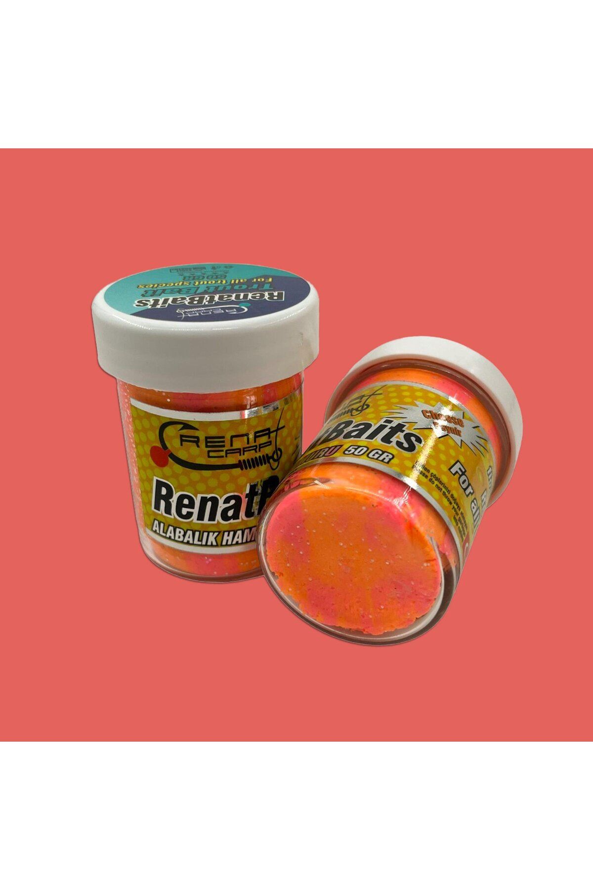 RENAT CARP Bait Yeni Üretim Alabalık Hamuru Peynir Kokulu Yüzen 50 Gr - Sherbet