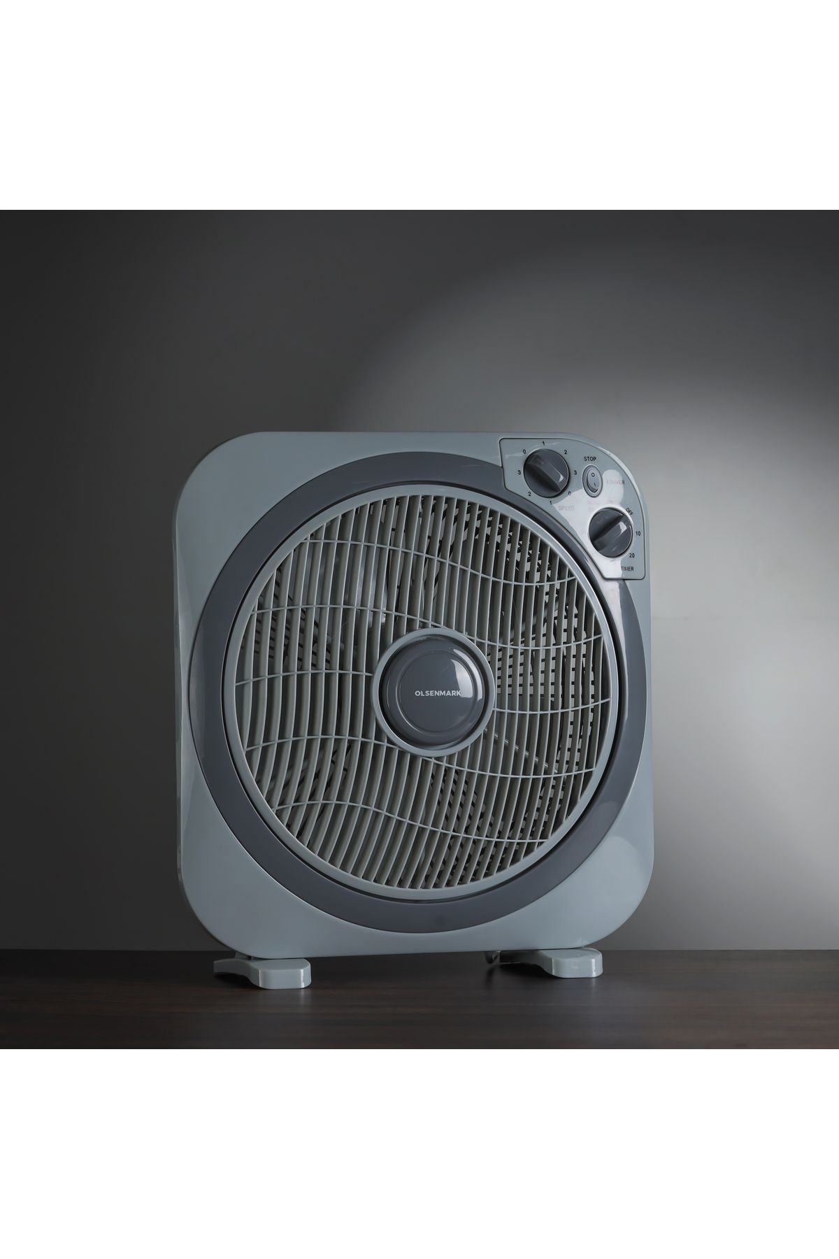 Olsenmark-12 inch Box Fan, 3 Speed Control, 60 minutes timer OMF1723 6